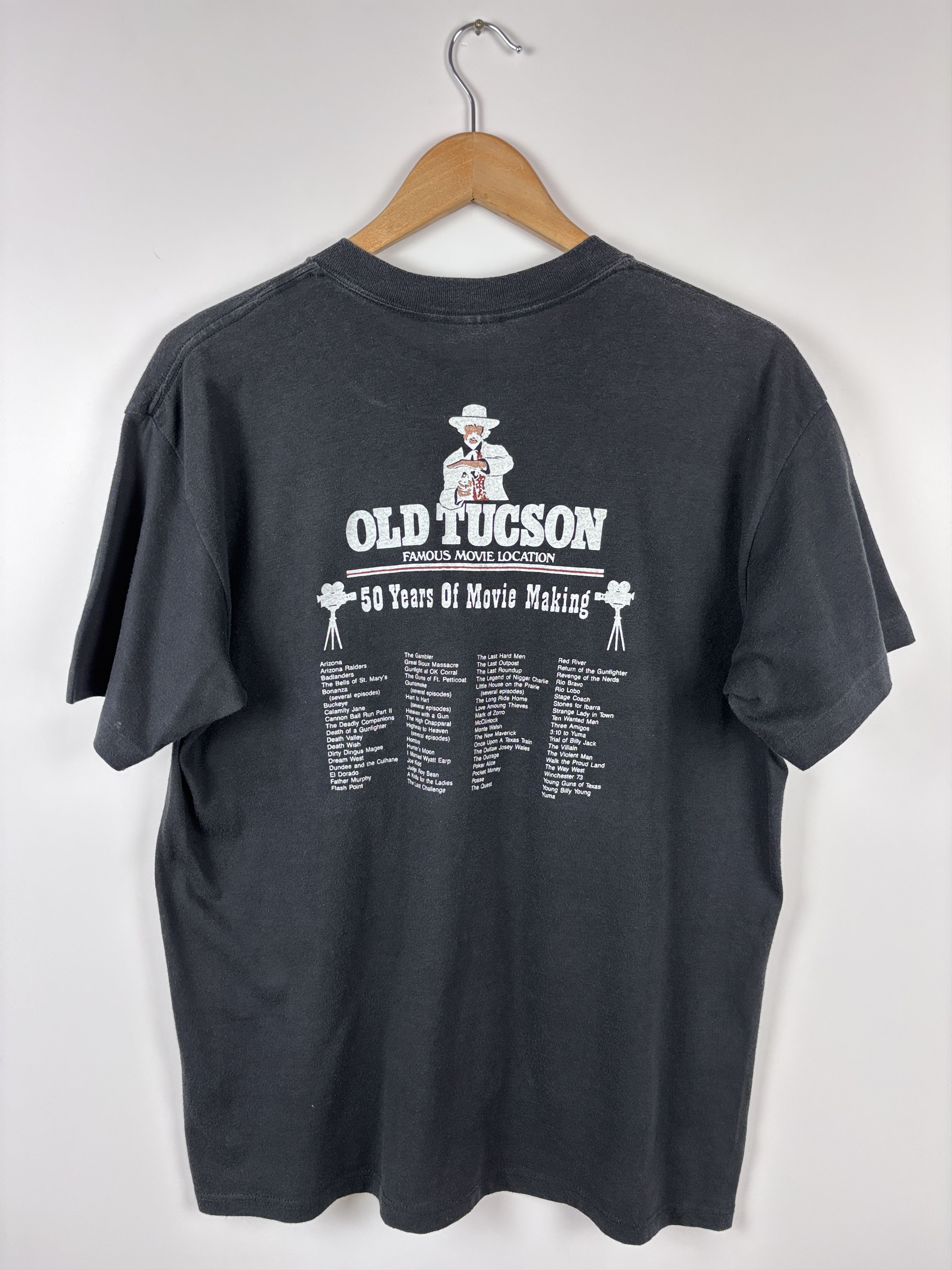 Vintage Vintage Old Tucson Studios T-Shirt Touch of Gold Black M Size US M / EU 48-50 / 2 - 7 Thumbnail