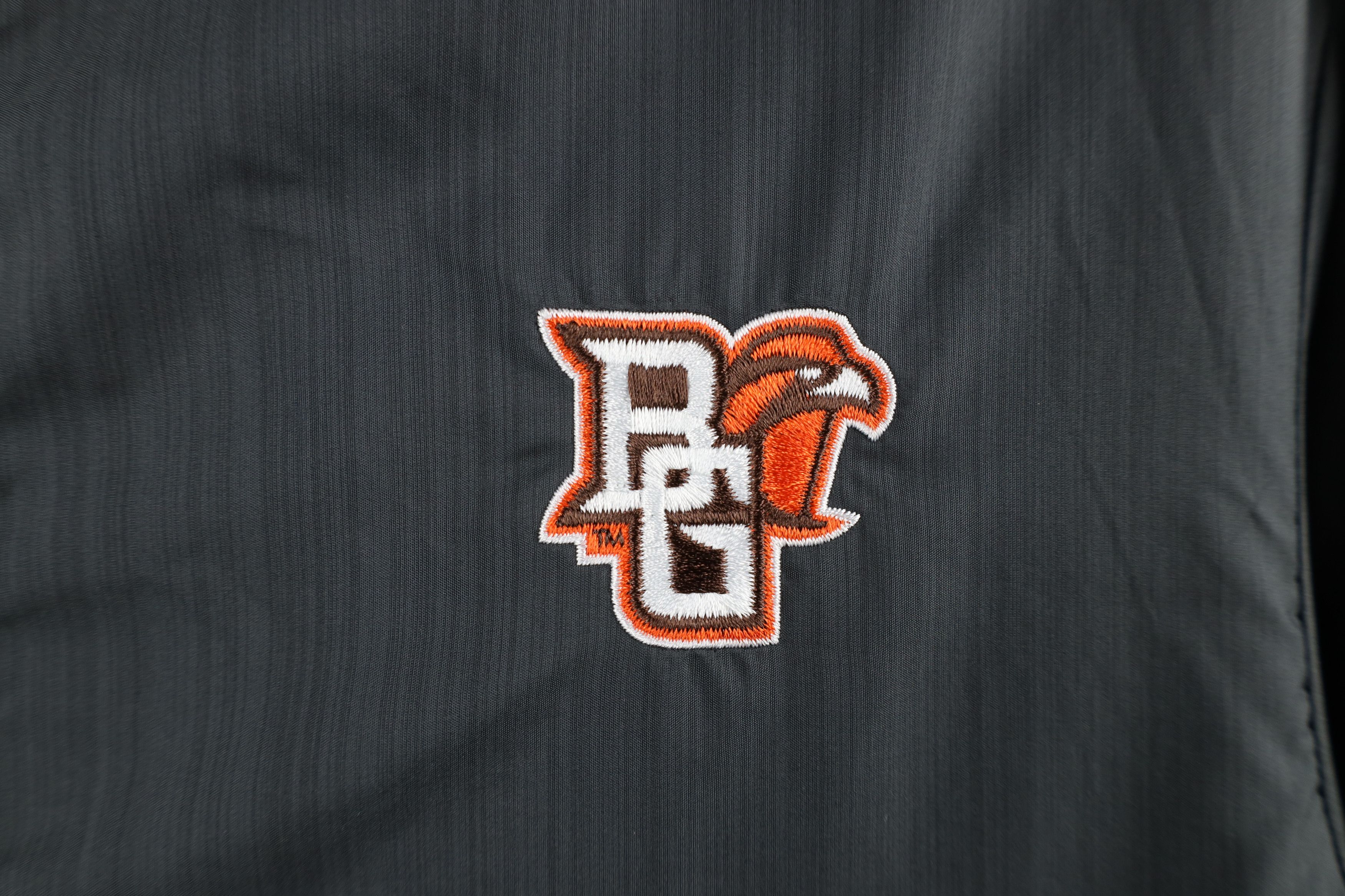 Nike × Vintage Nike Bowling Green State University Football Jacket Gray Size US S / EU 44-46 / 1 - 4 Thumbnail