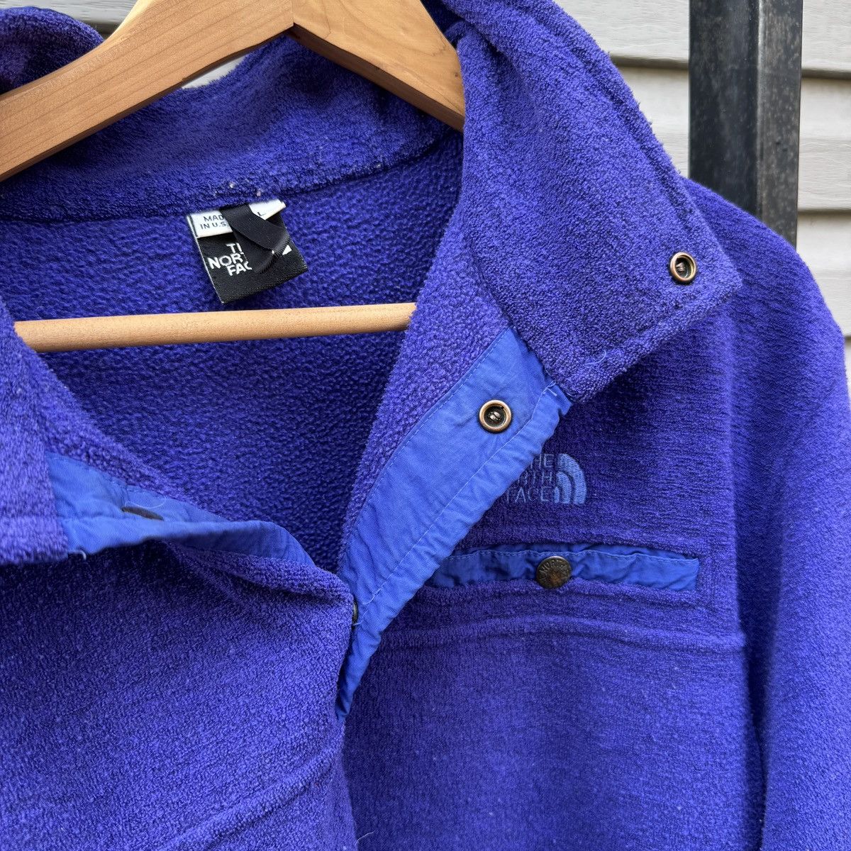 The North Face Vintage North Face Terrycloth Fleece Size US L / EU 52-54 / 3 - 9 Thumbnail