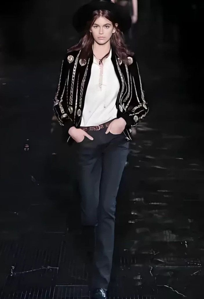 Saint Laurent Paris × Yves Saint Laurent Saint Laurent SLP short sleeved shirt 2412-Nextarrow Size US M / EU 48-50 / 2 - 7 Thumbnail