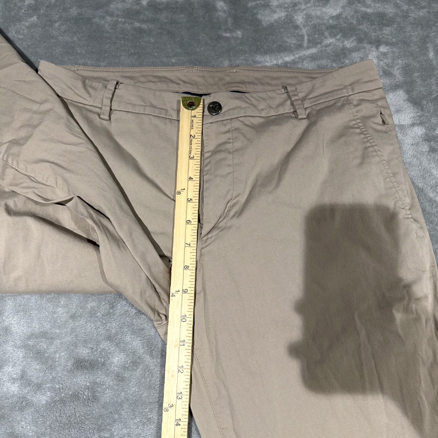 Vintage **Birddogs Mens Stretch Khaki Beige Chino Pants Casual Lightweight** User: **Birddogs Mens Khaki Beige Stretch Casual Chino Pants Lightweight** Size US 34 / EU 50 - 6 Thumbnail