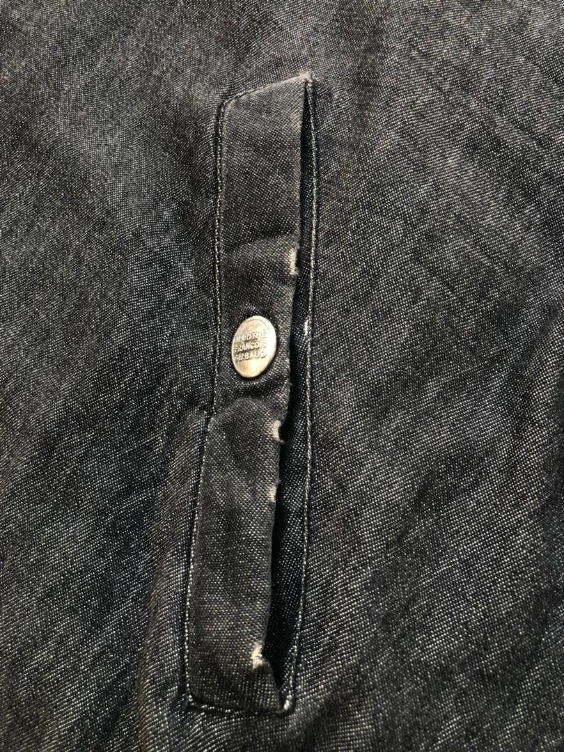 Marithe + Francois Girbaud Vintage Marithe Francois Girbaud Denim Parka Faux Fur Hood Size US L / EU 52-54 / 3 - 10 Thumbnail