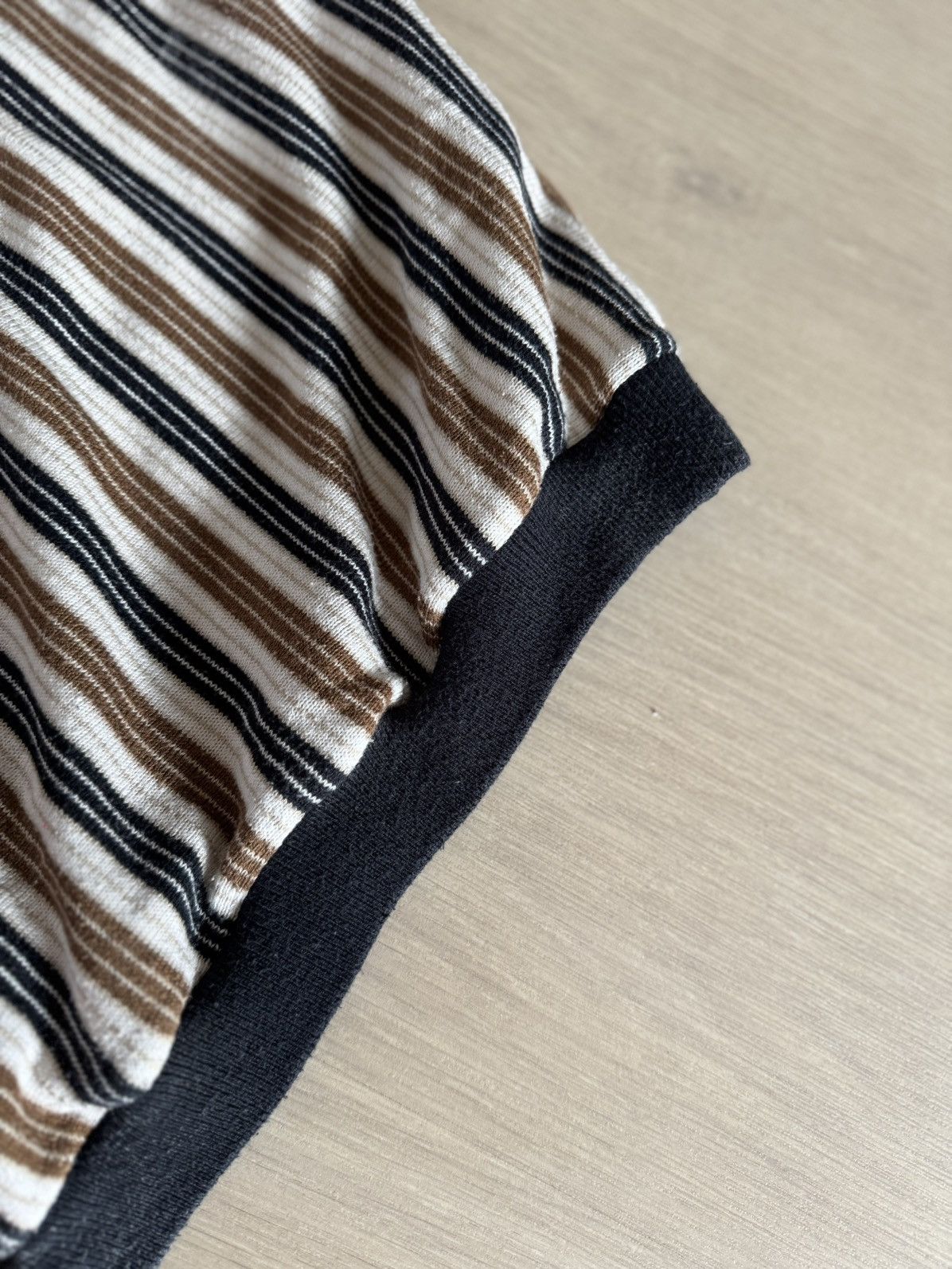Vintage Striped Short-Sleeve Shirt Size US L / EU 52-54 / 3 - 4 Thumbnail