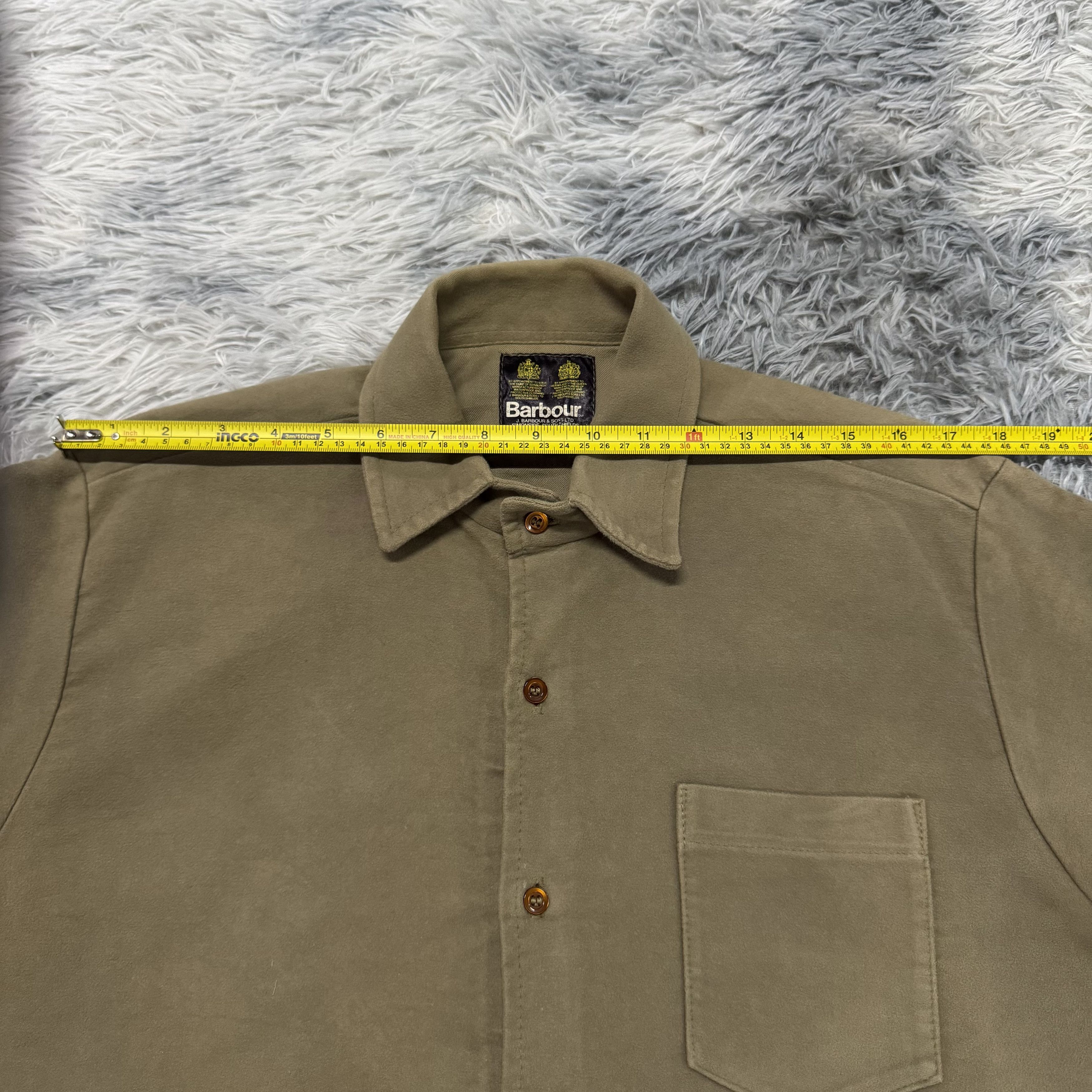 Vintage John Barbour England Plain Flannel Workwear