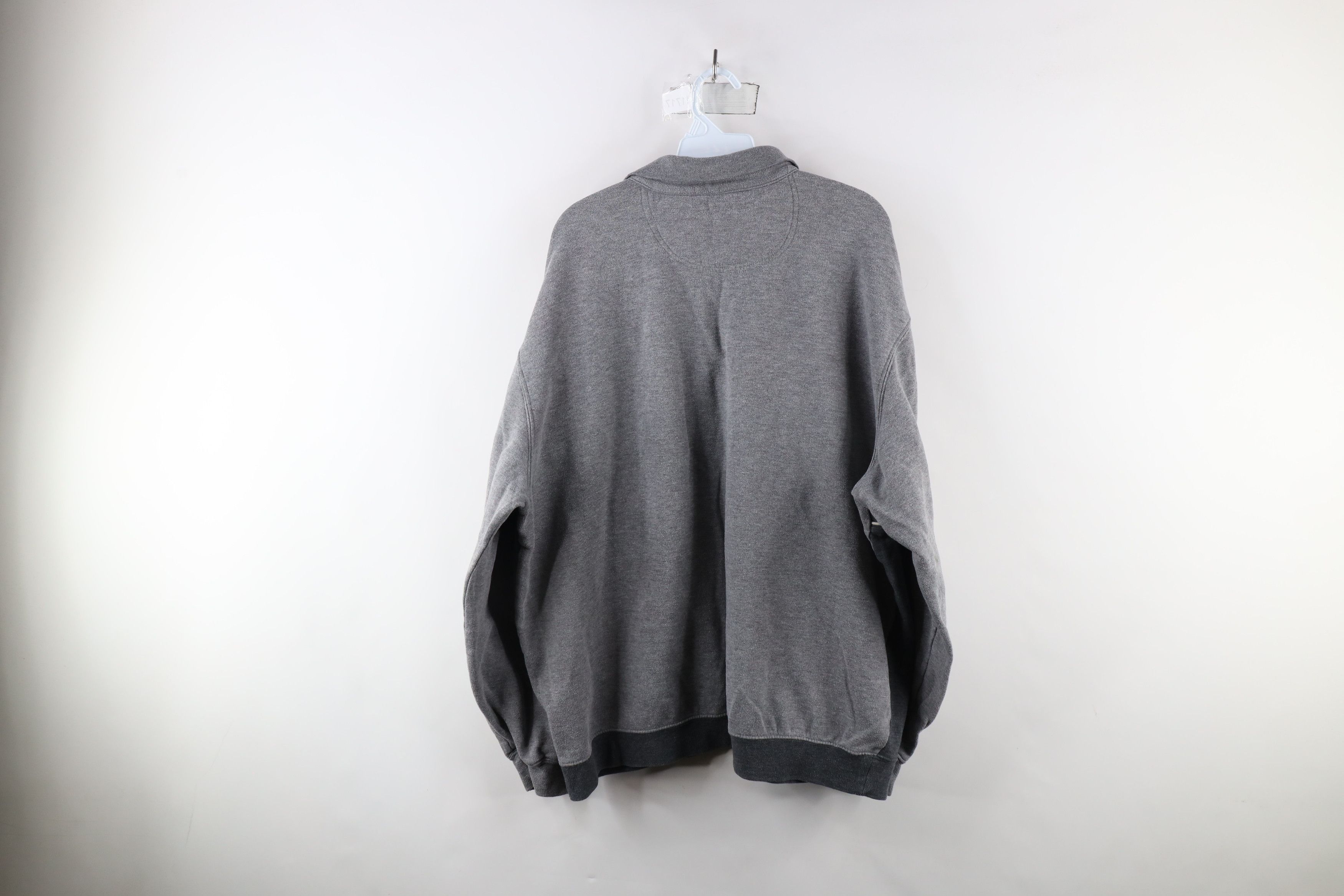Vintage Vintage 90s Streetwear Block Collared Pullover Sweatshirt Size US XXL / EU 58 / 5 - 6 Thumbnail