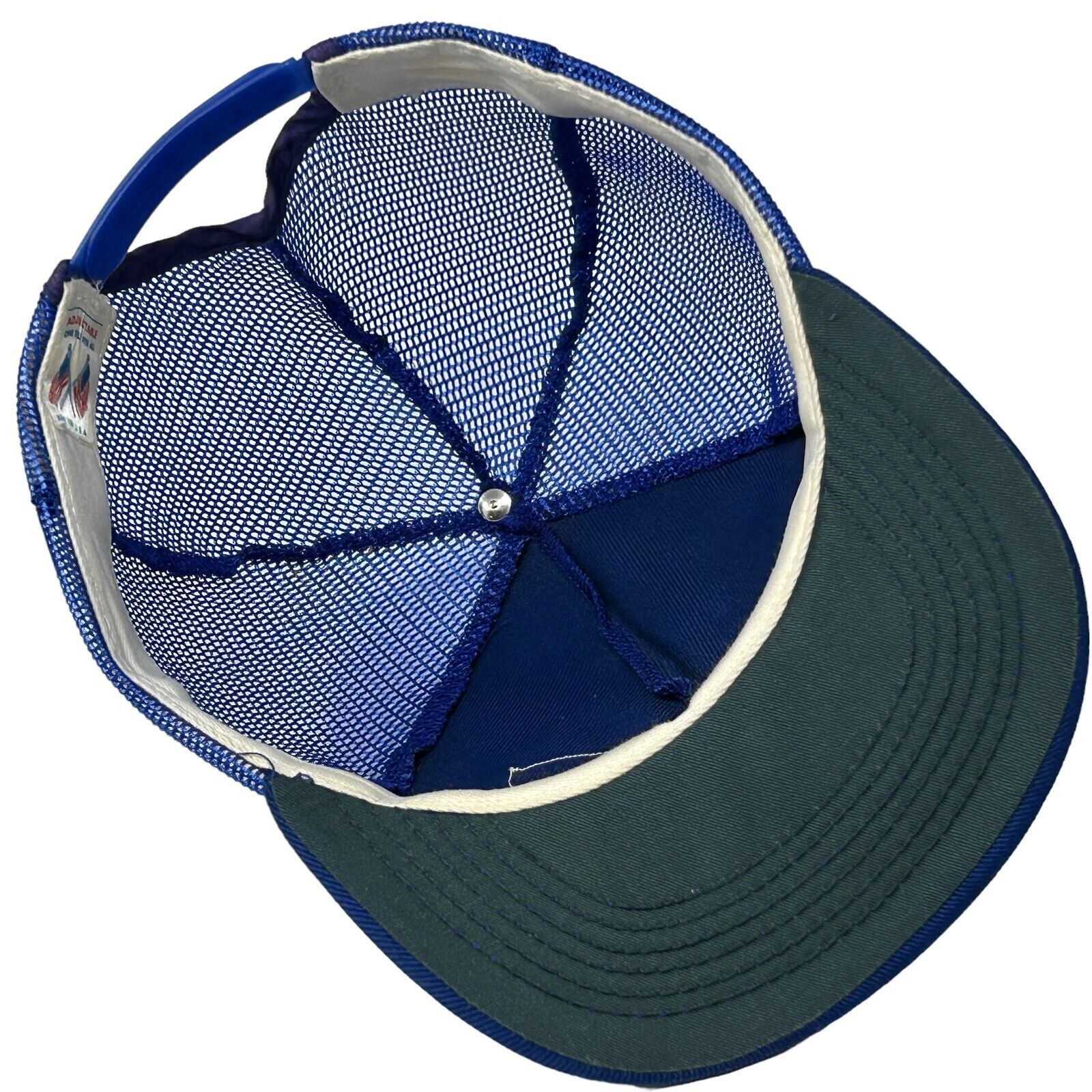Vintage Vintage Downeys Auto Stores Trucker Hat Baseball Cap Blue Size ONE SIZE - 4 Thumbnail