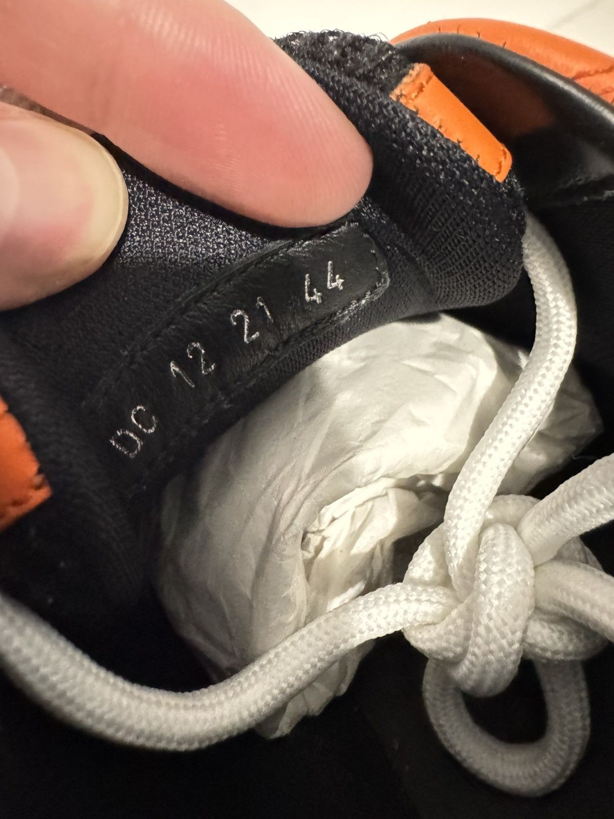 Dior Dior B22 Reflective Sneaker ‘White Orange’ 100% Authentic Size US 11 / EU 44 - 6 Thumbnail