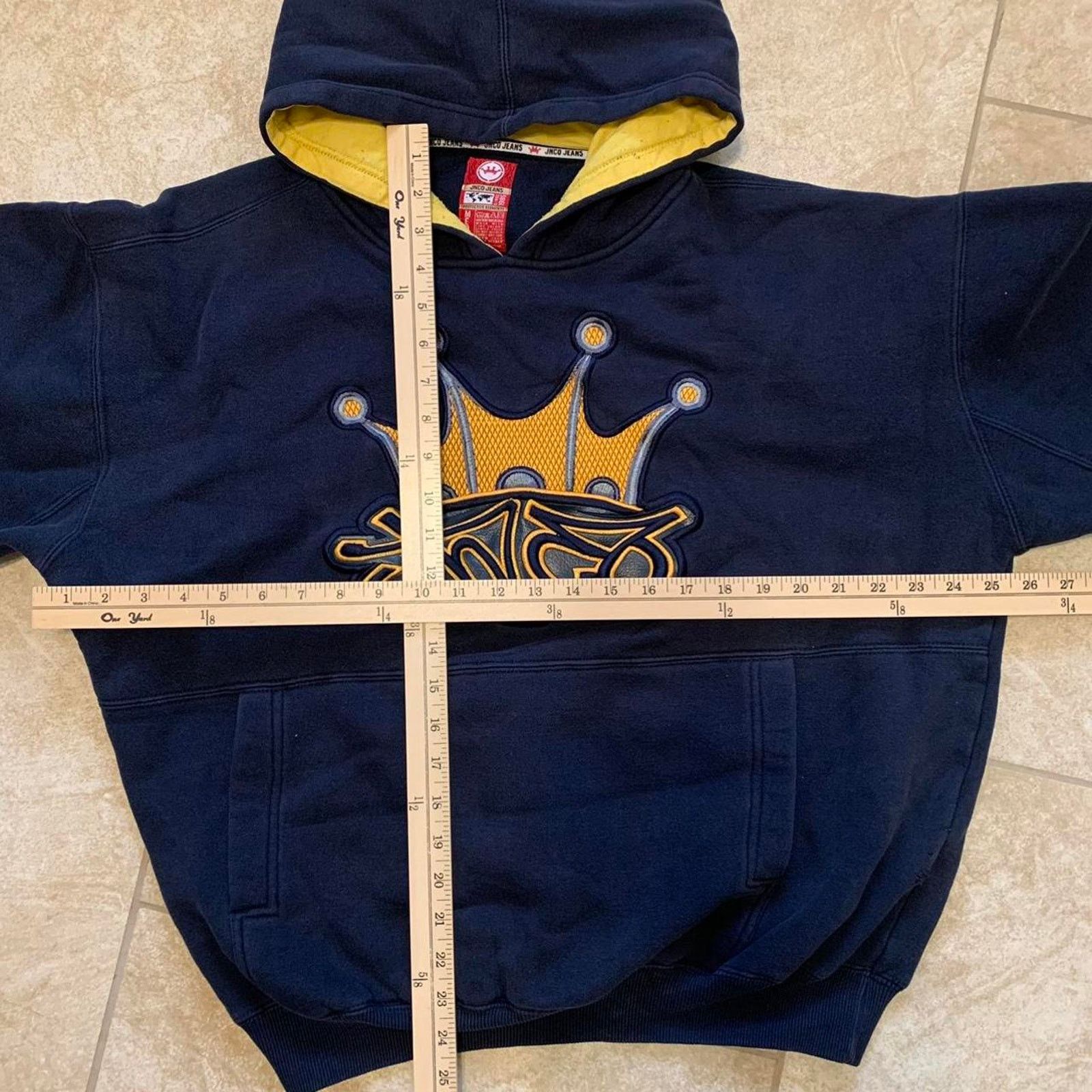 JNCO Y2k JNCO Crown Heavyweight Hoodie Size US M / EU 48-50 / 2 - 4 Thumbnail