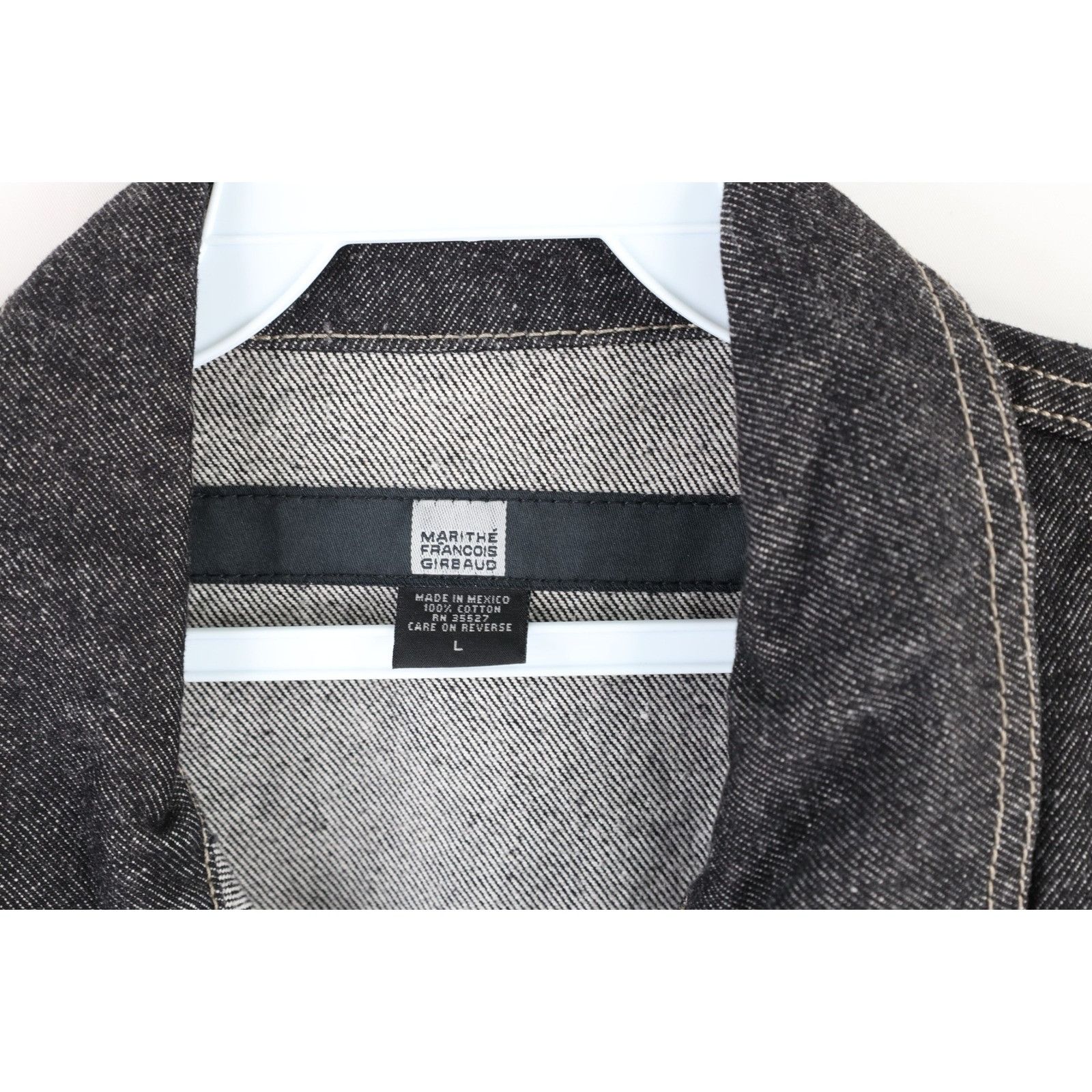 Marithe + Francois Girbaud × Vintage NOS Vintage 90s Marithe Francois Girbaud Denim Jacket Size US L / EU 52-54 / 3 - 6 Thumbnail