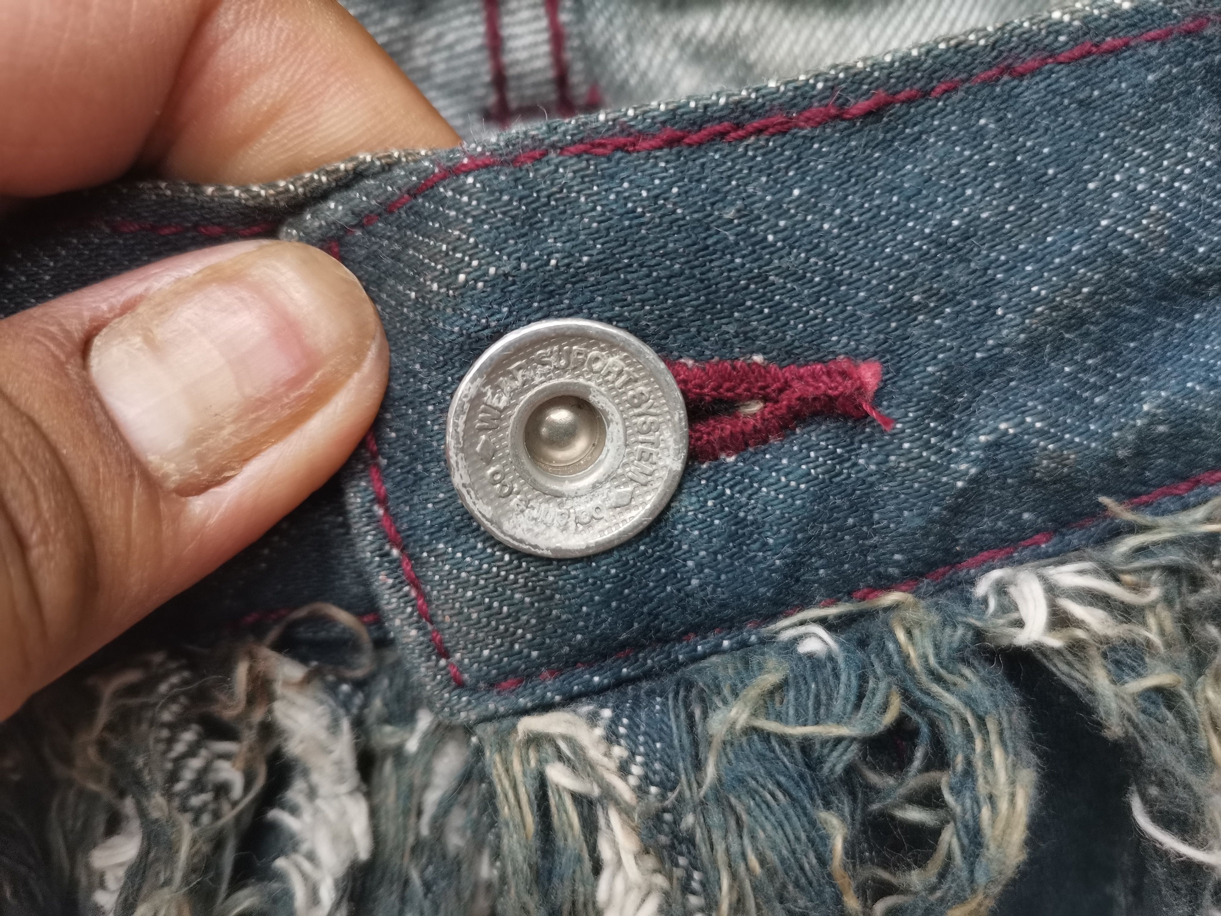 Designer × Japanese Brand Rare Balancewear denim nice design Size US 34 / EU 50 - 9 Thumbnail
