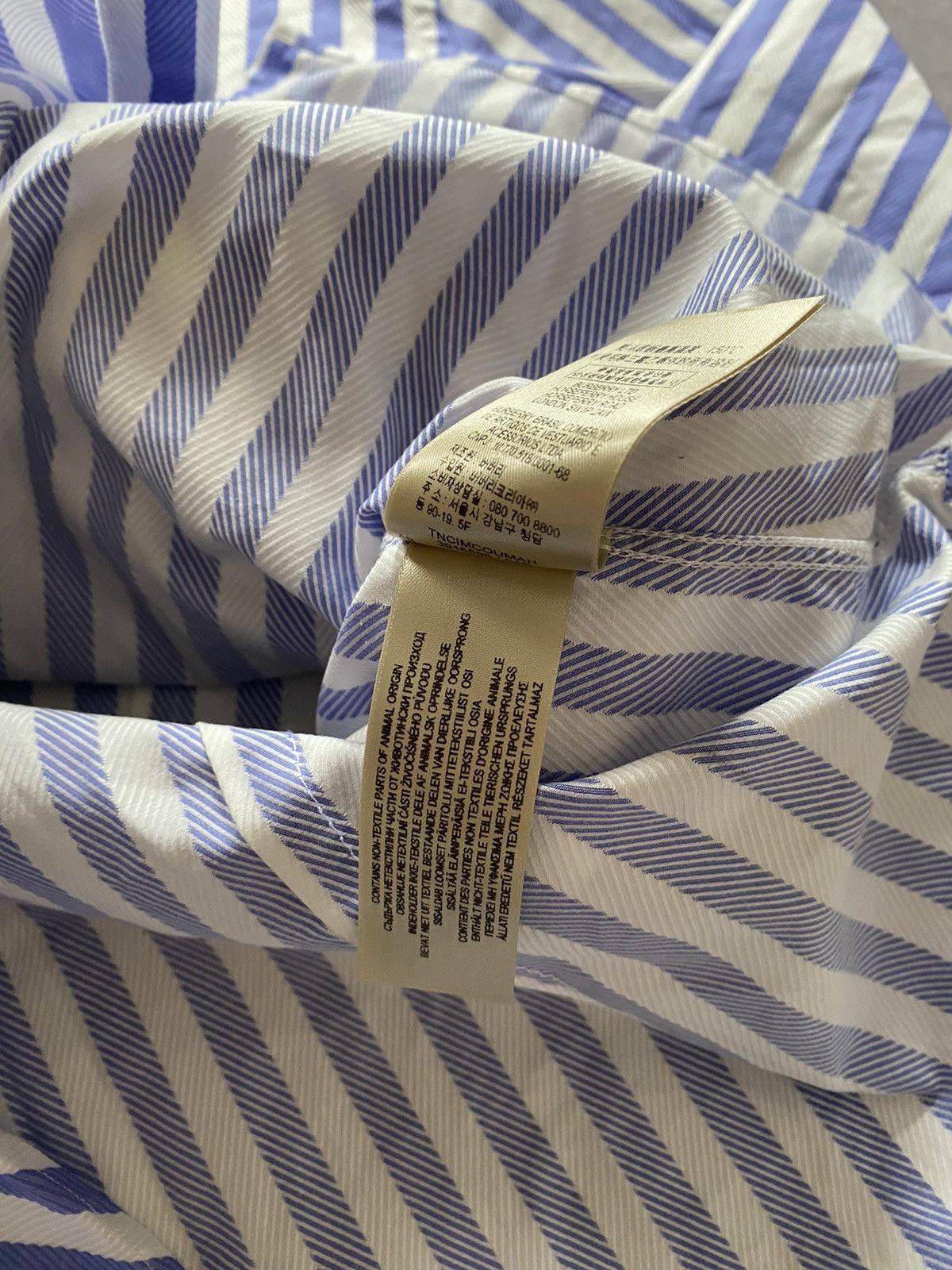 Burberry × Vintage Rare Y2K Burberry London Shirt Button Up Long sleeve Size US M / EU 48-50 / 2 - 12 Thumbnail