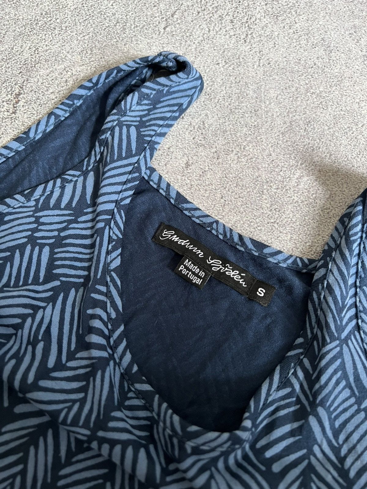 Gudrun Sjoden Gudrun Sjoden Pattern Tank Dress Micromodal Material Sjöden Size S / US 4 / IT 40 - 5 Thumbnail