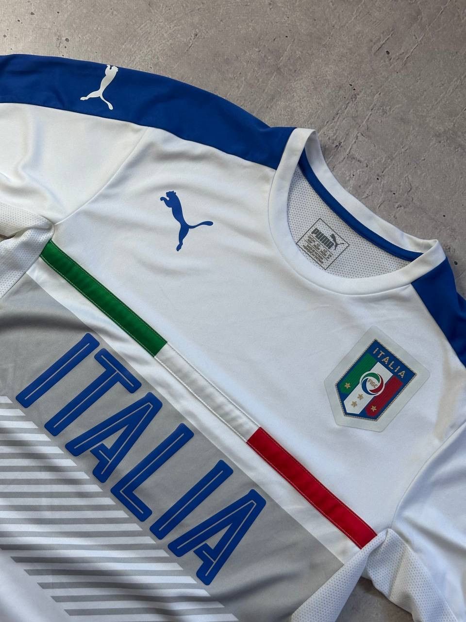 Puma Puma Italy Football Training Jersey 2016 Soccer Away Shirt Size US M / EU 48-50 / 2 - 3 Thumbnail