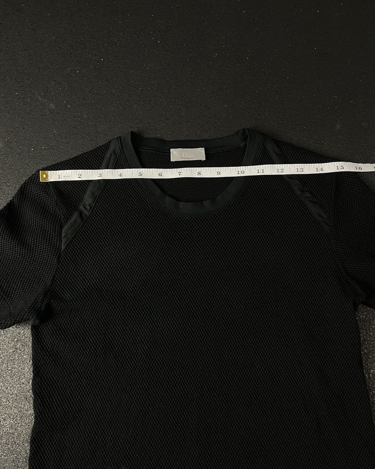 Dior × Hedi Slimane Dior Homme SS04 Mesh T-Shirt Size US S / EU 44-46 / 1 - 13 Thumbnail