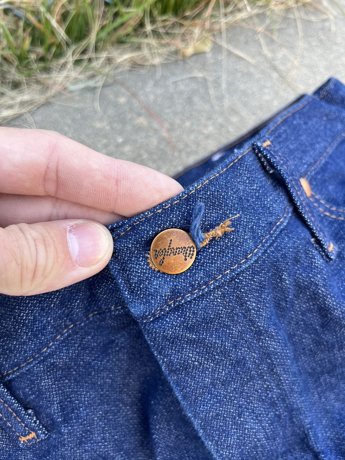 Vintage × Wrangler Vintage 90’s Wrangler Cowboy Western Jeans Size US 36 / EU 52 - 7 Thumbnail