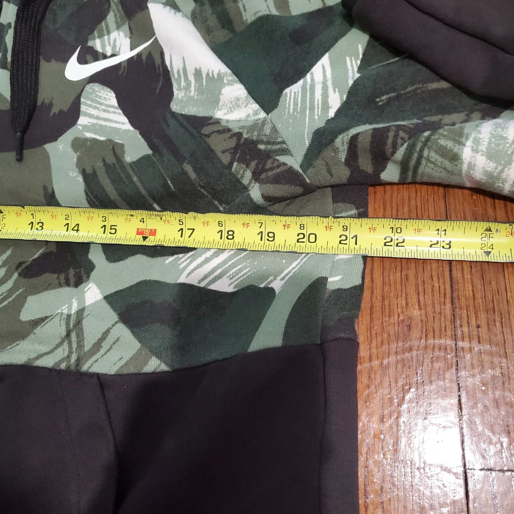 Nike Nike Mens Cascade Brushstroke Camo Full Zip Hoodie M - Multicolor Camouflage Logo Zip, Full Zip, Size M, Men, Hoodie, Winter/Fall/Spring Size US M / EU 48-50 / 2 - 7 Thumbnail