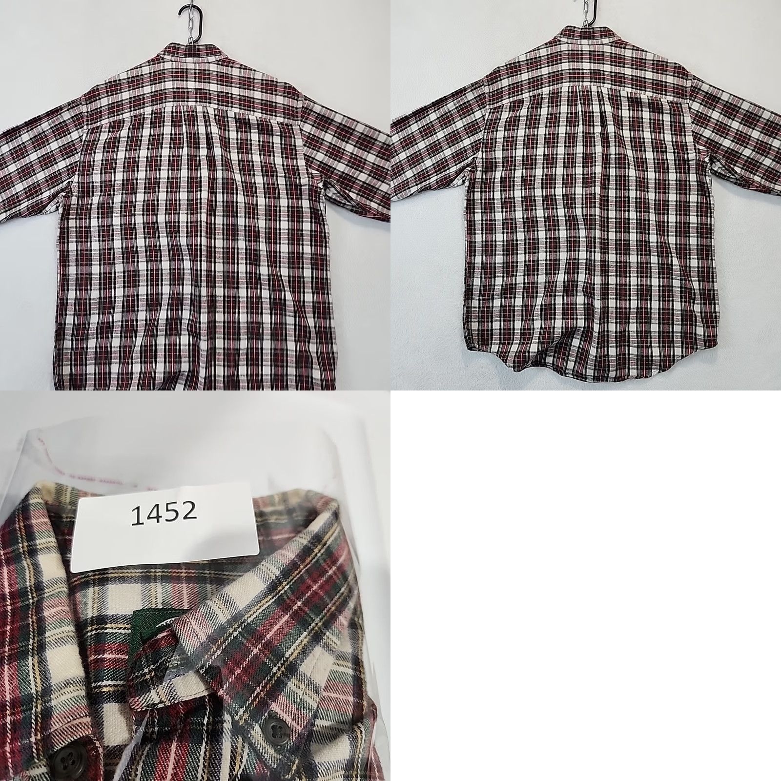 Vintage Cabela’s Christmas Red Green Plaid Flannel Men Sz M Button Down Holiday Shirt Size US M / EU 48-50 / 2 - 10 Thumbnail