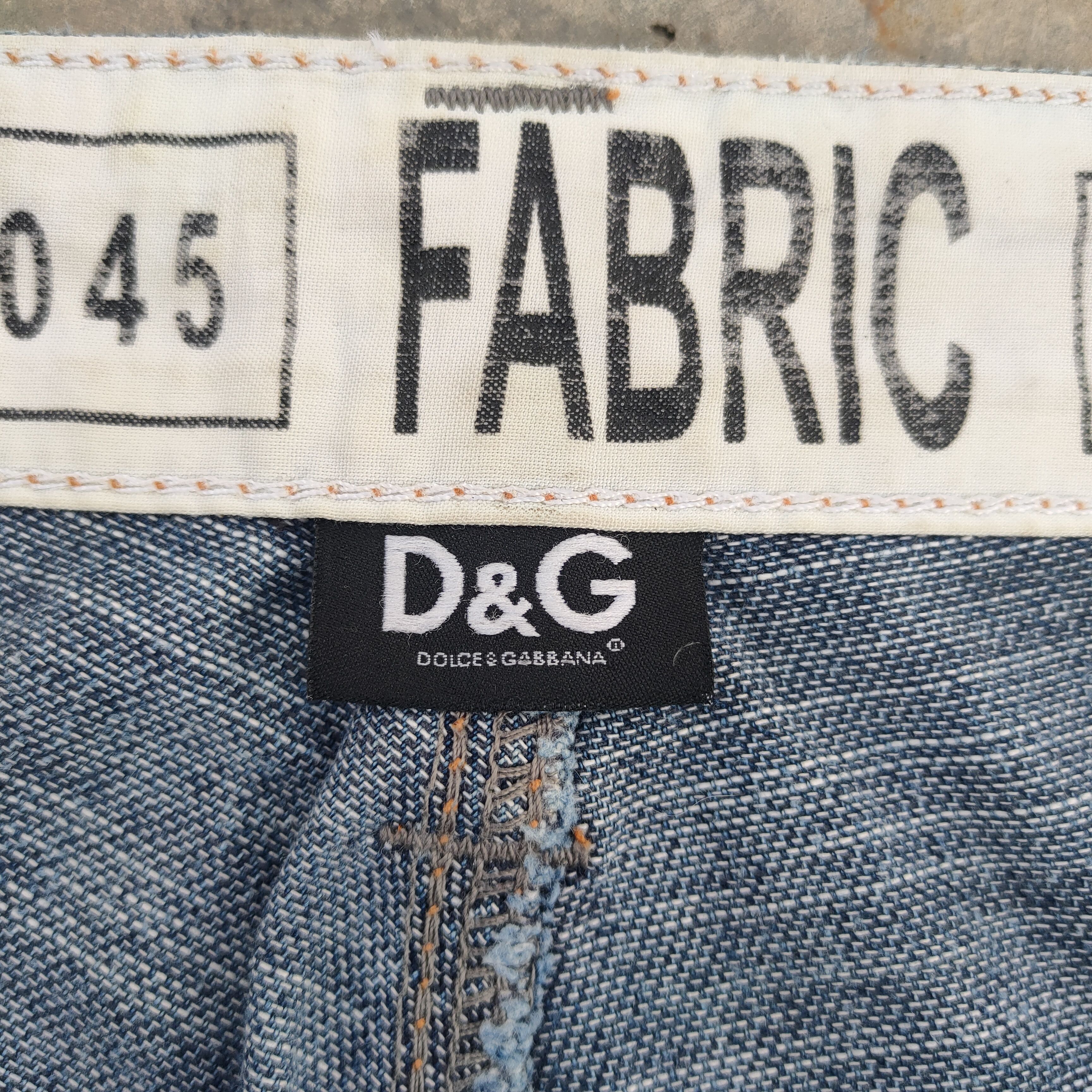 Jean VINTAGE DOLCE.&GABANA FADED DISTRESSED JEANS DENIM PANTS Size US 34 / EU 50 - 8 Thumbnail