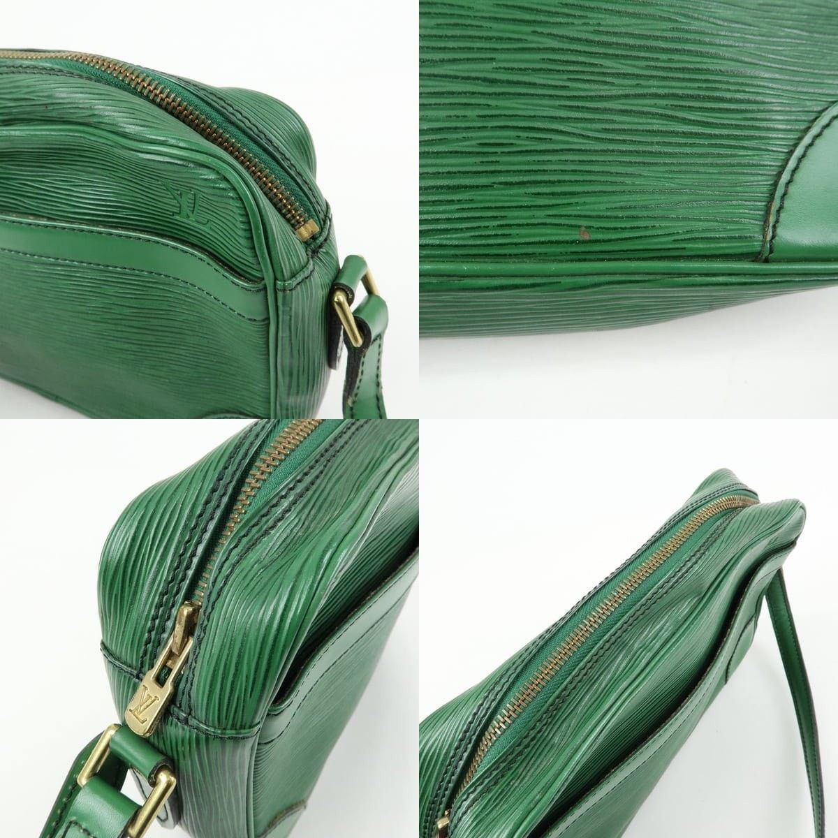 Louis Vuitton Louis Vuitton Epi Trocadero 24 Shoulder Bag Leather Green Size ONE SIZE - 6 Thumbnail