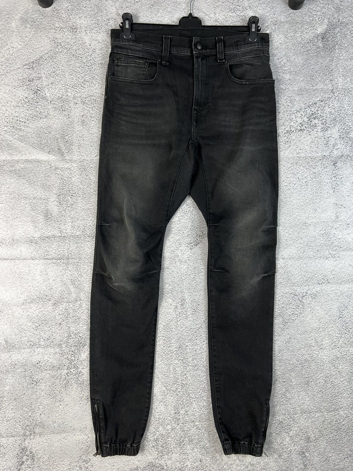 R13 R13 Cooper Tapered Drop Jeans, made in Italy Size US 31 - 3 Thumbnail