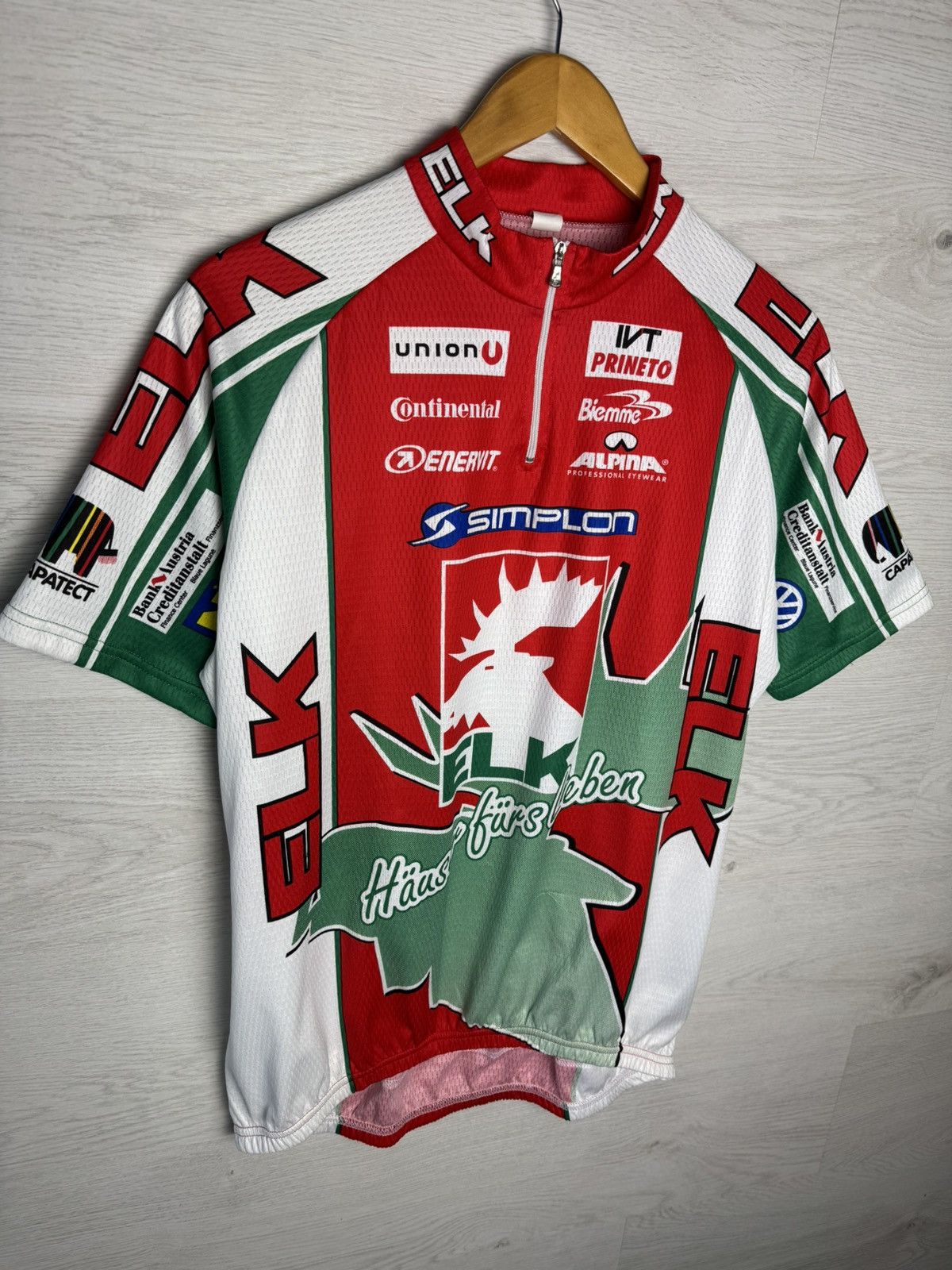 Vintage Vintage Elk Cycling Jersey Size US XL / EU 56 / 4 - 3 Thumbnail