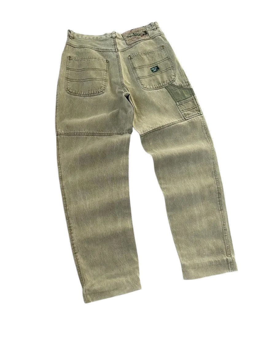 Japanese Brand × Vintage Vintage Central Park Cargo Carpenter Baggy Jeans Size US 33 - 6 Thumbnail