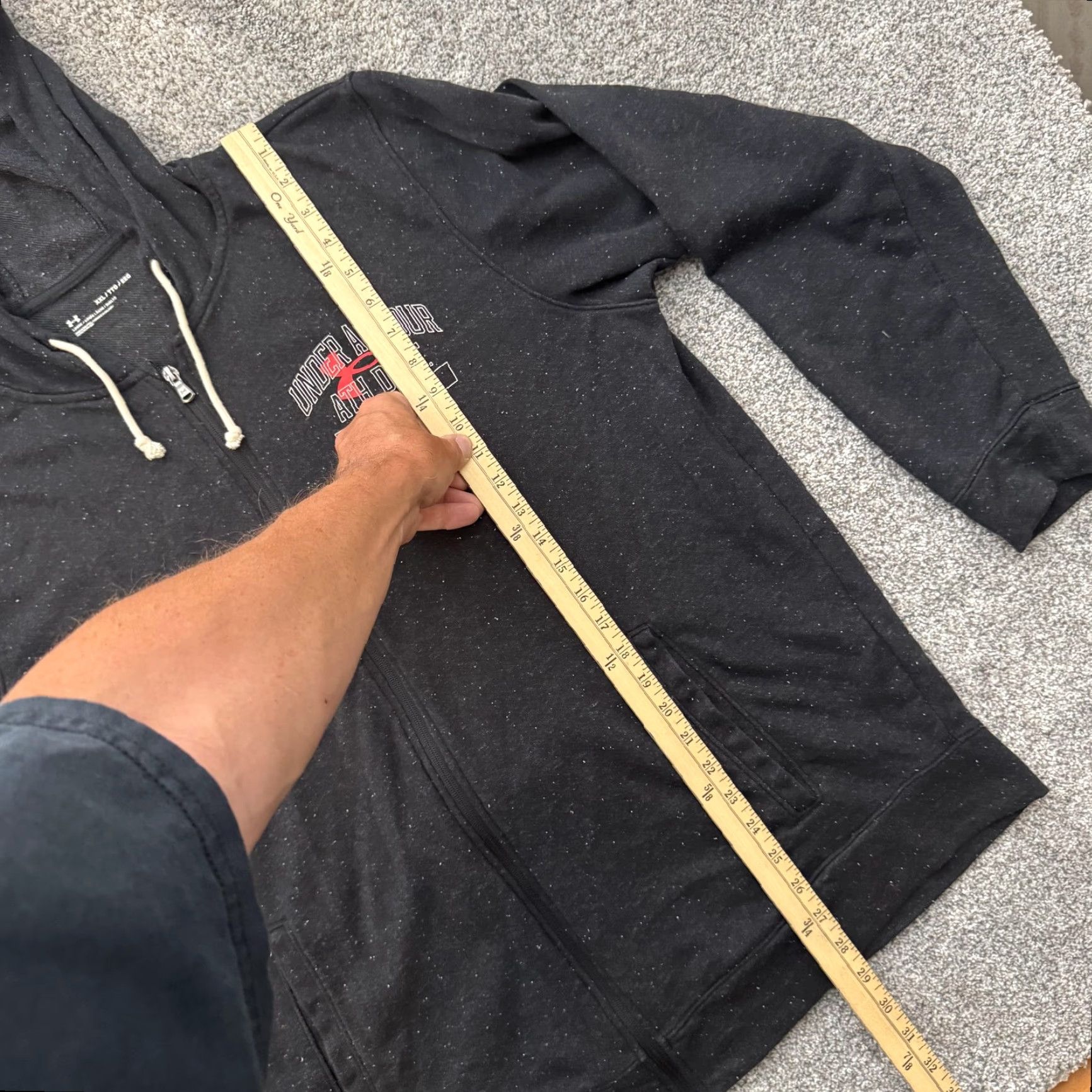 Under Armour Under Armour Hoodie Mens 2XL Athletic Sweatshirt Full Zip Athl Dept 2022 Size US XXL / EU 58 / 5 - 2 Thumbnail
