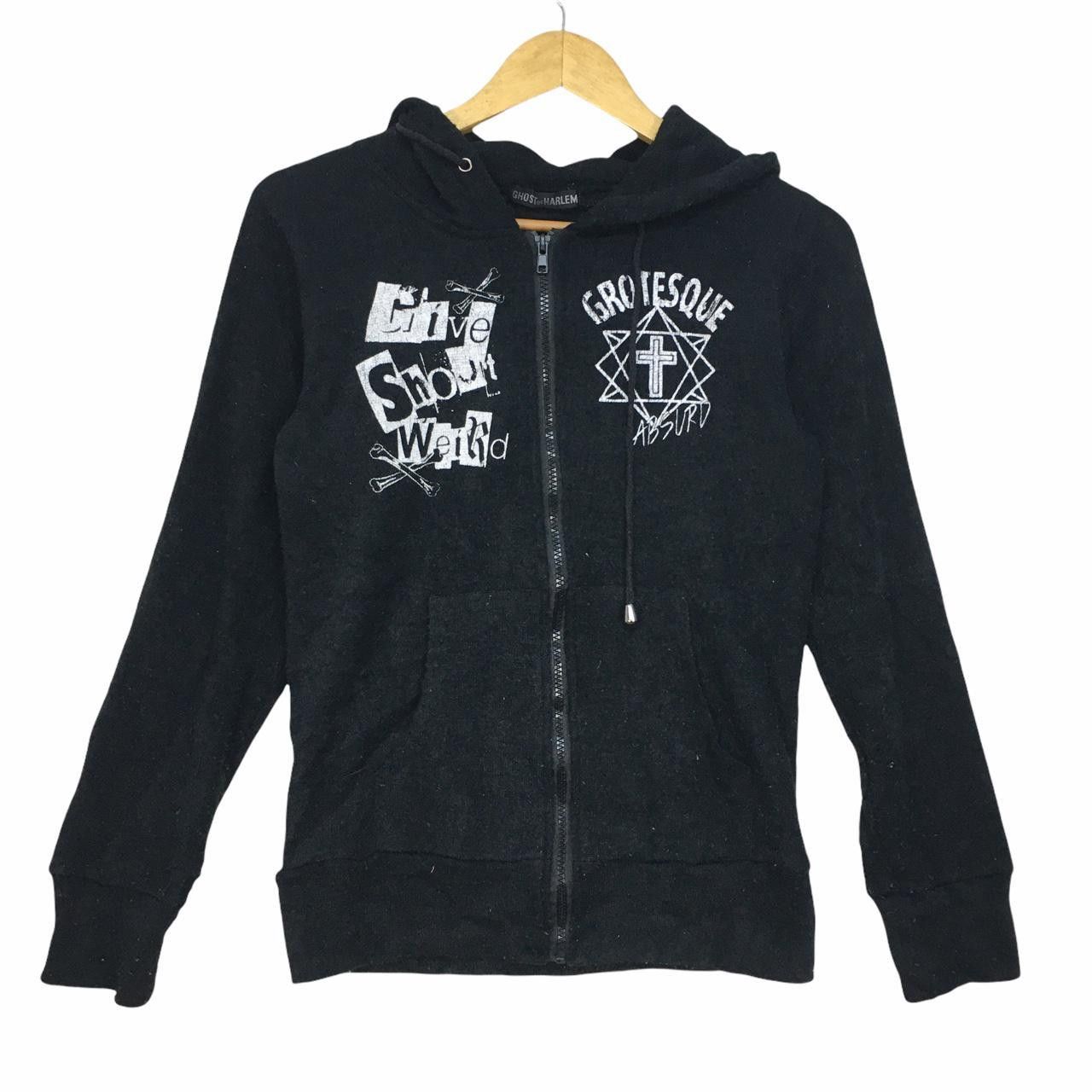 Japanese Brand Vtg Japanese Brand Ghost Of Harlem Hoodie Sweater Size US XS / EU 42 / 0 - 3 Thumbnail