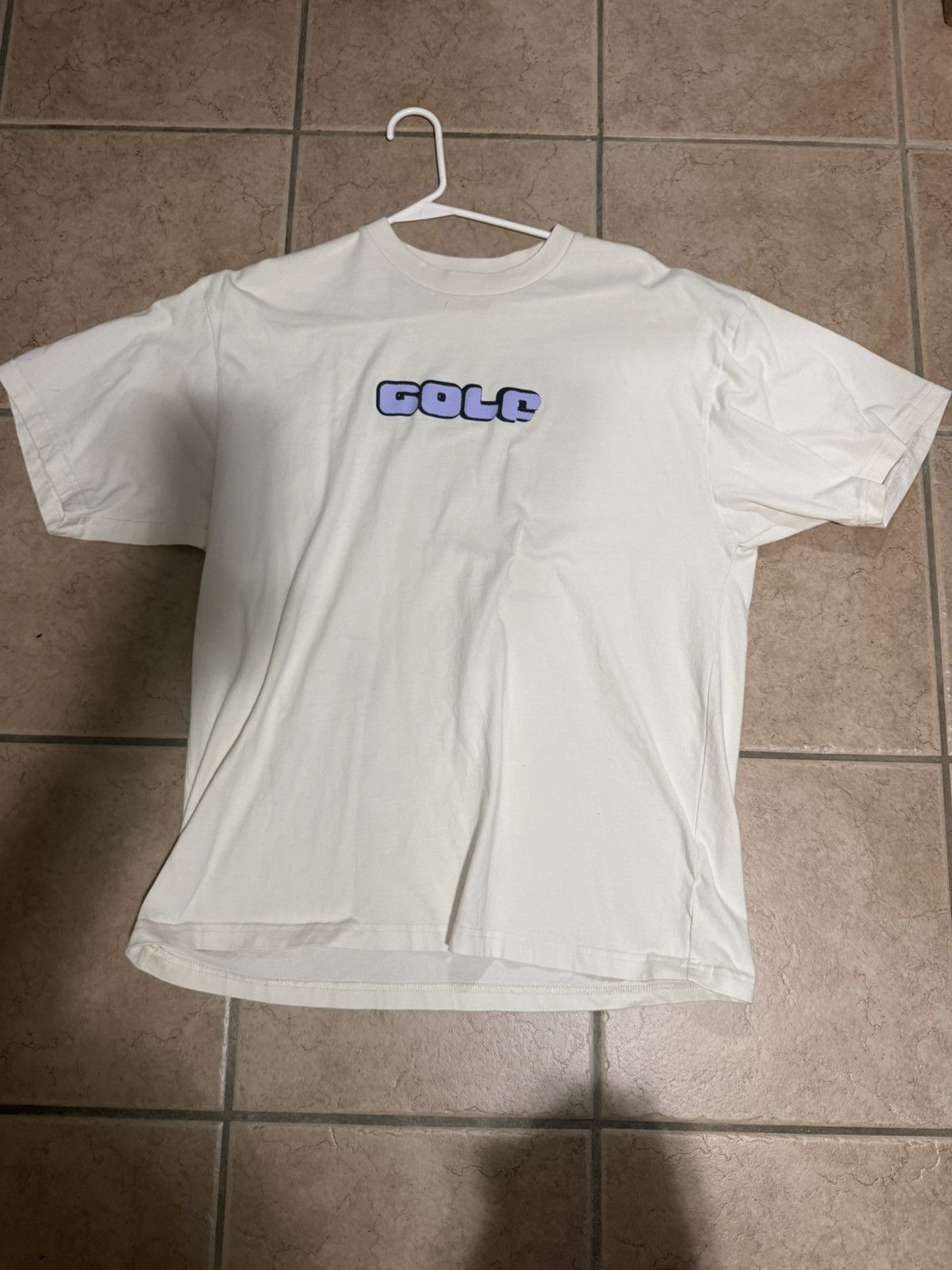 Golf Wang Cream and Purple Golf Wang T shirt Size US L / EU 52-54 / 3 - 1 Thumbnail
