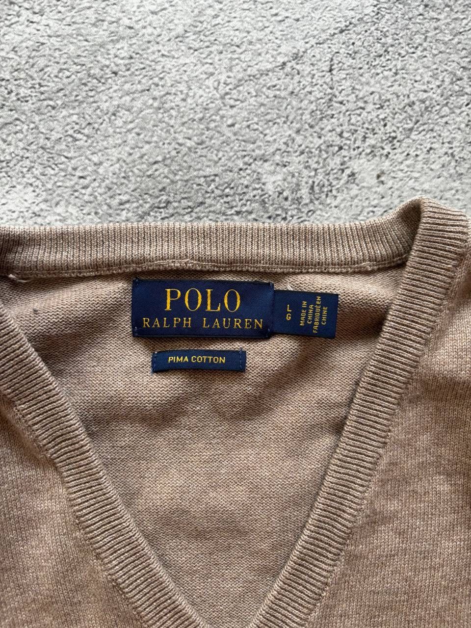Polo Ralph Lauren × Vintage Polo Ralph Lauren vintage distressed sweater Size US L / EU 52-54 / 3 - 5 Thumbnail