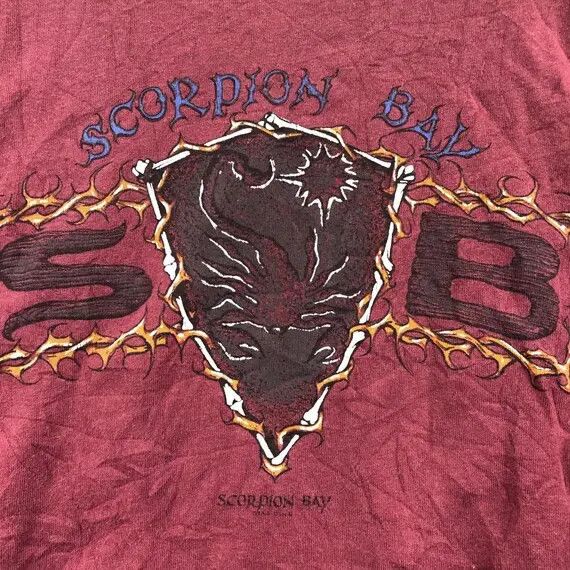 Vintage Vtg SCORPION BAY SURFING Baja California Tee Shirt Mas Fina Size US L / EU 52-54 / 3 - 10 Thumbnail