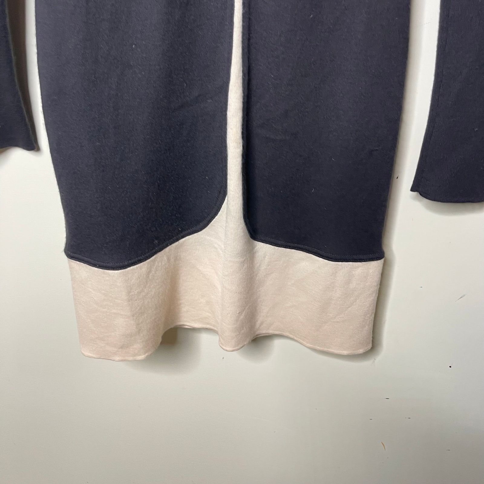 Other Manrico Cashmere grey cream lightweight fitted mini dress M Size M / US 6-8 / IT 42-44 - 10 Thumbnail