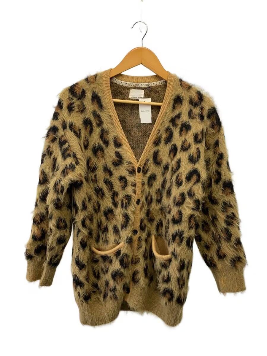 Number (N)ine Leopard Print Fluffy Knit Cardigan Size US S / EU 44-46 / 1 - 1 Thumbnail