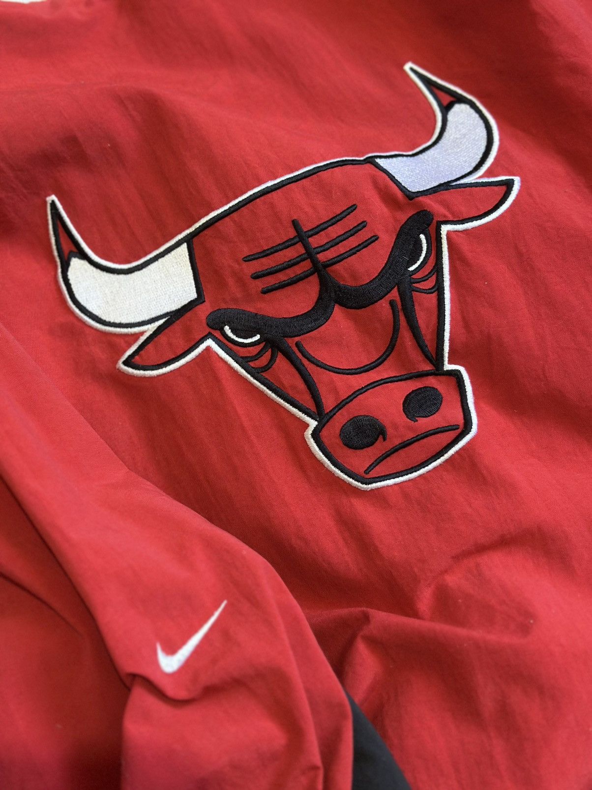 NBA × Nike Vintage Nike 1998 Chicago bulls Warm Up jacket Size US XL / EU 56 / 4 - 10 Thumbnail