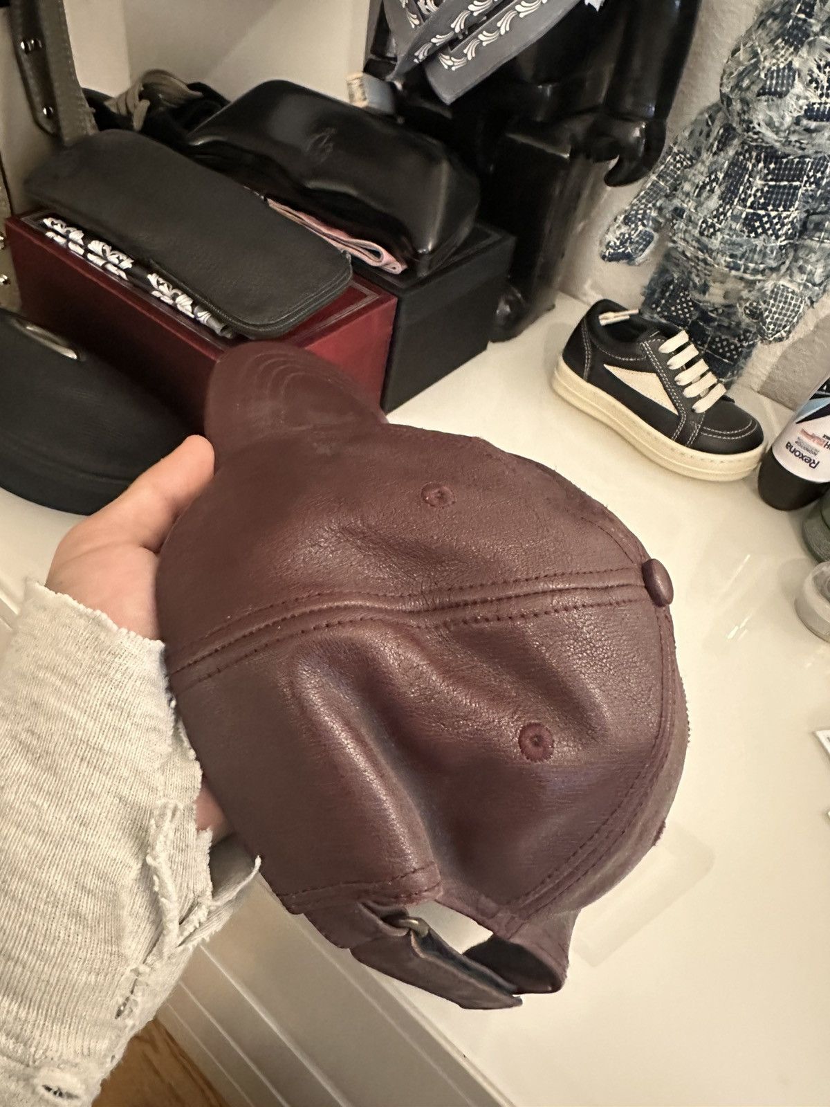 Aime Leon Dore Aimé Leon Dore Leather Cap Size ONE SIZE - 2 Thumbnail