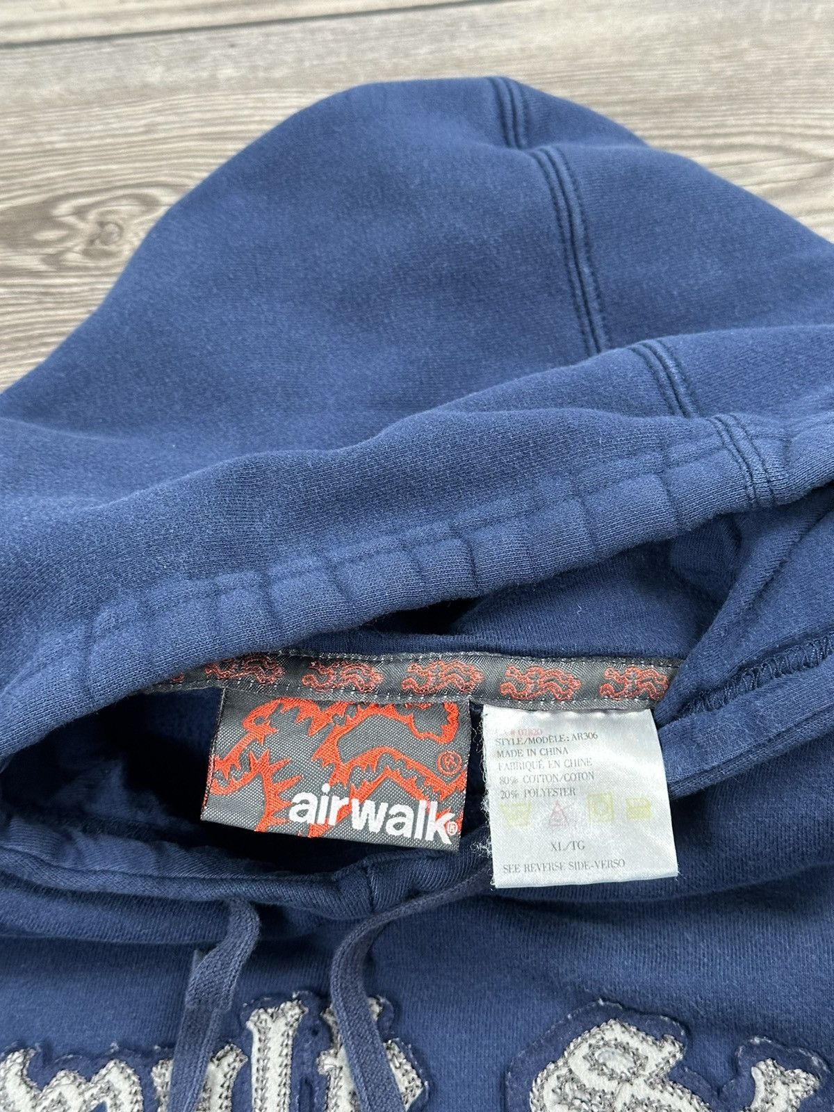 Airwalk Vintage Airwalk Skate Division Hoodie Size US XL / EU 56 / 4 - 6 Thumbnail