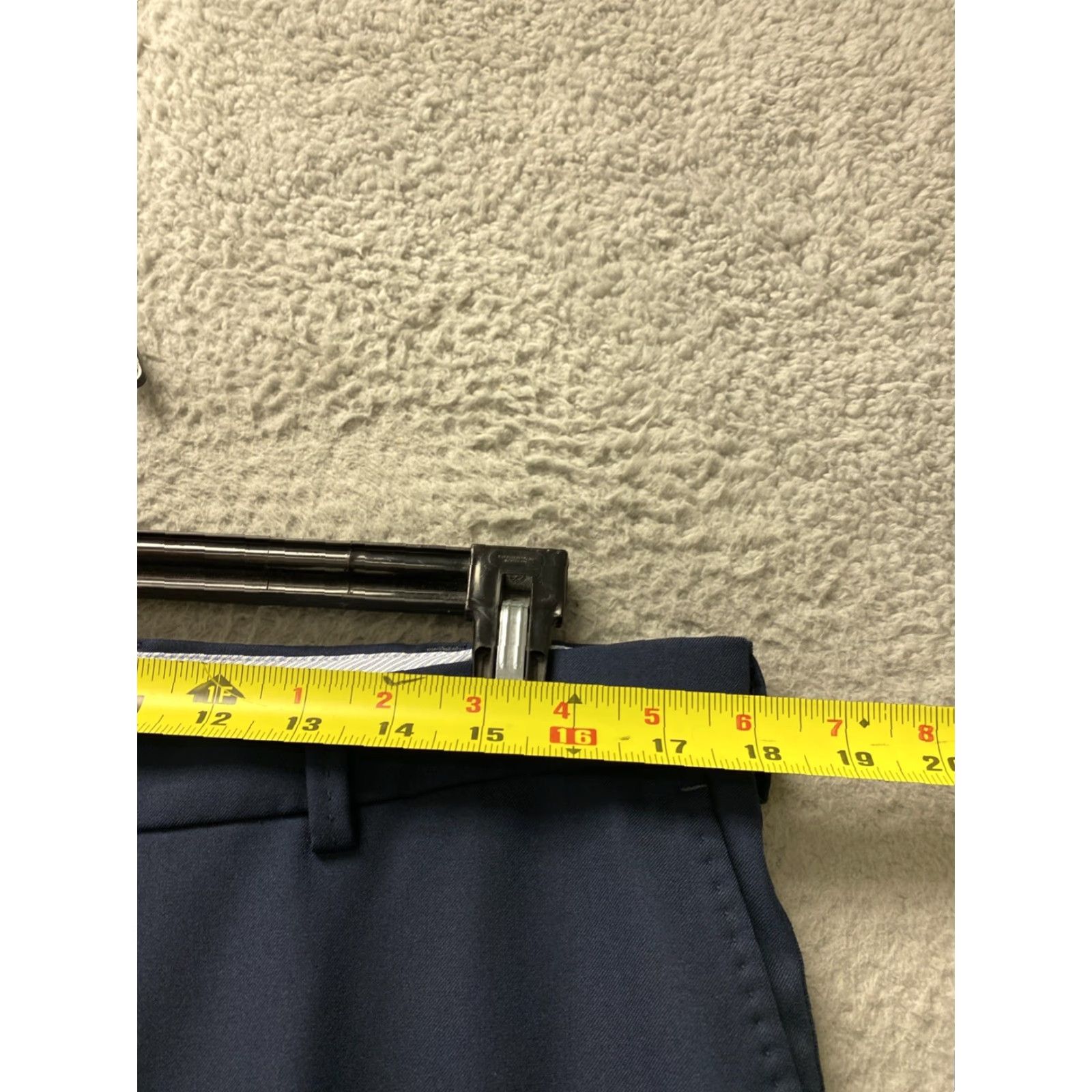 Peter Millar PETER MILLAR Mens Pants Golf 36 X 29 Signature Sateen Navy Flat Front 5-Pocket Inseam 29 Size US 36 / EU 52 - 4 Thumbnail