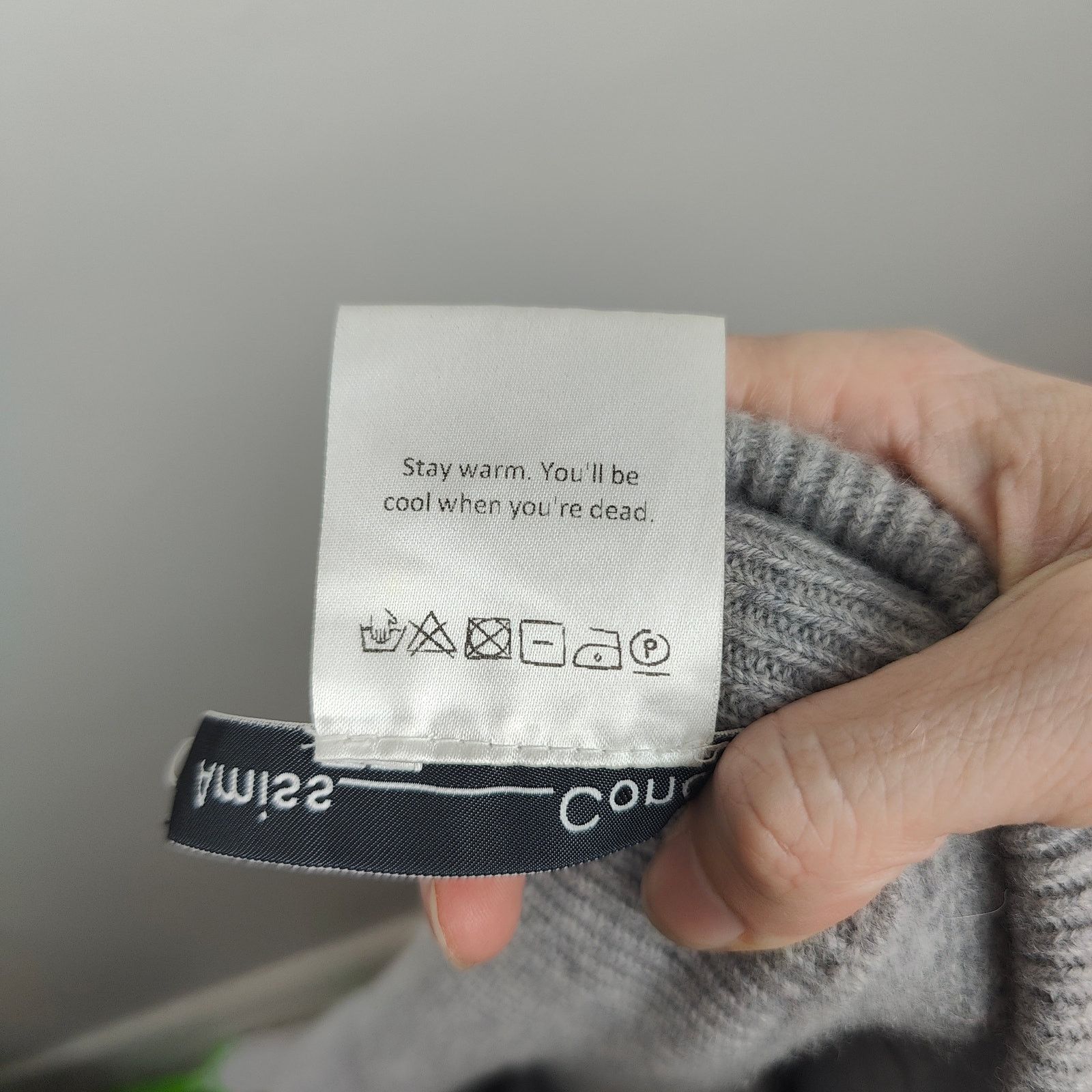 Other Amiss Conception Wool Cashmere Pants Size Medium Gray Size 30" / US 8 / IT 44 - 9 Thumbnail