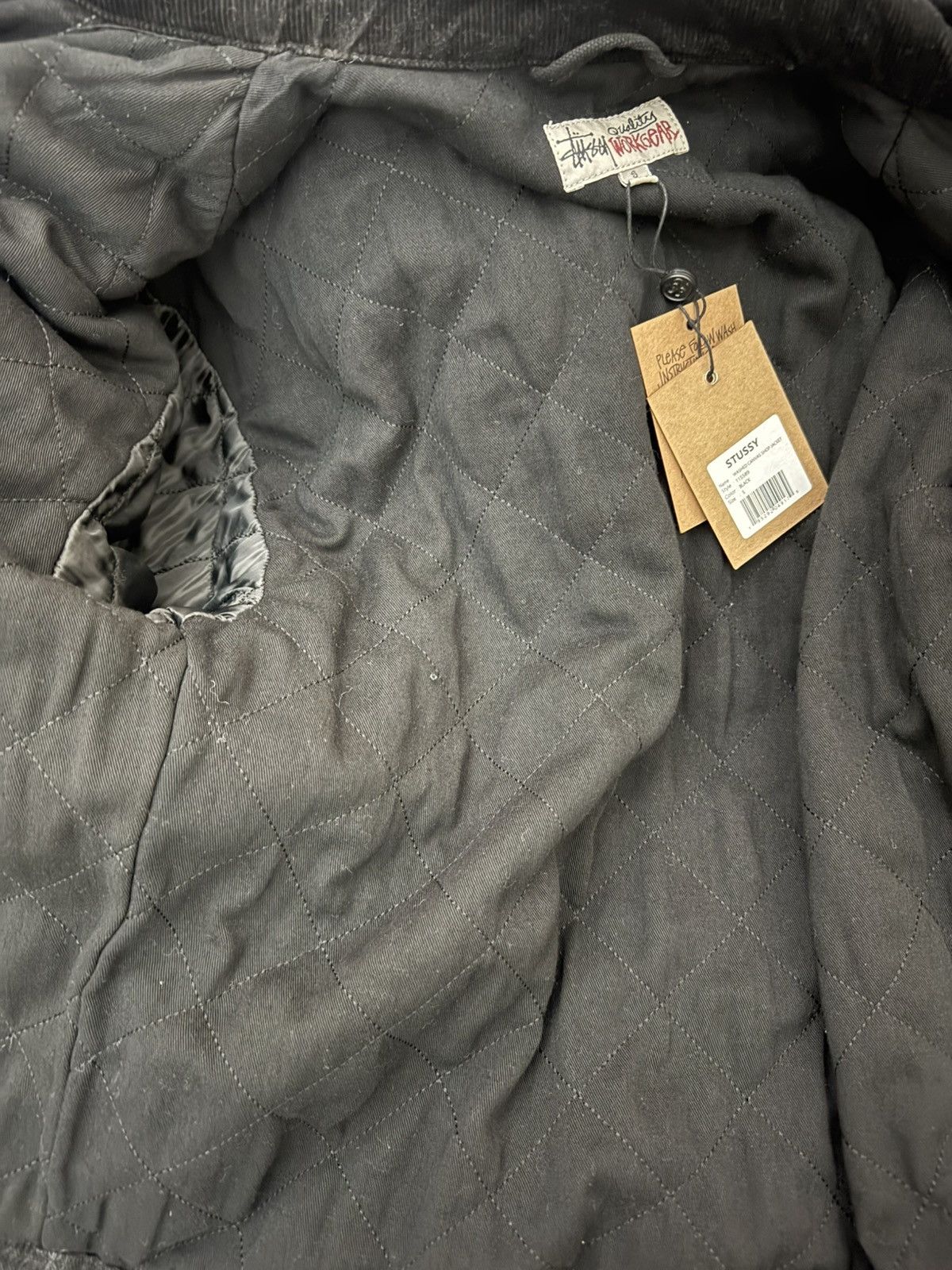 Stussy Washed Canvas Shop Jacket Size US S / EU 44-46 / 1 - 8 Thumbnail