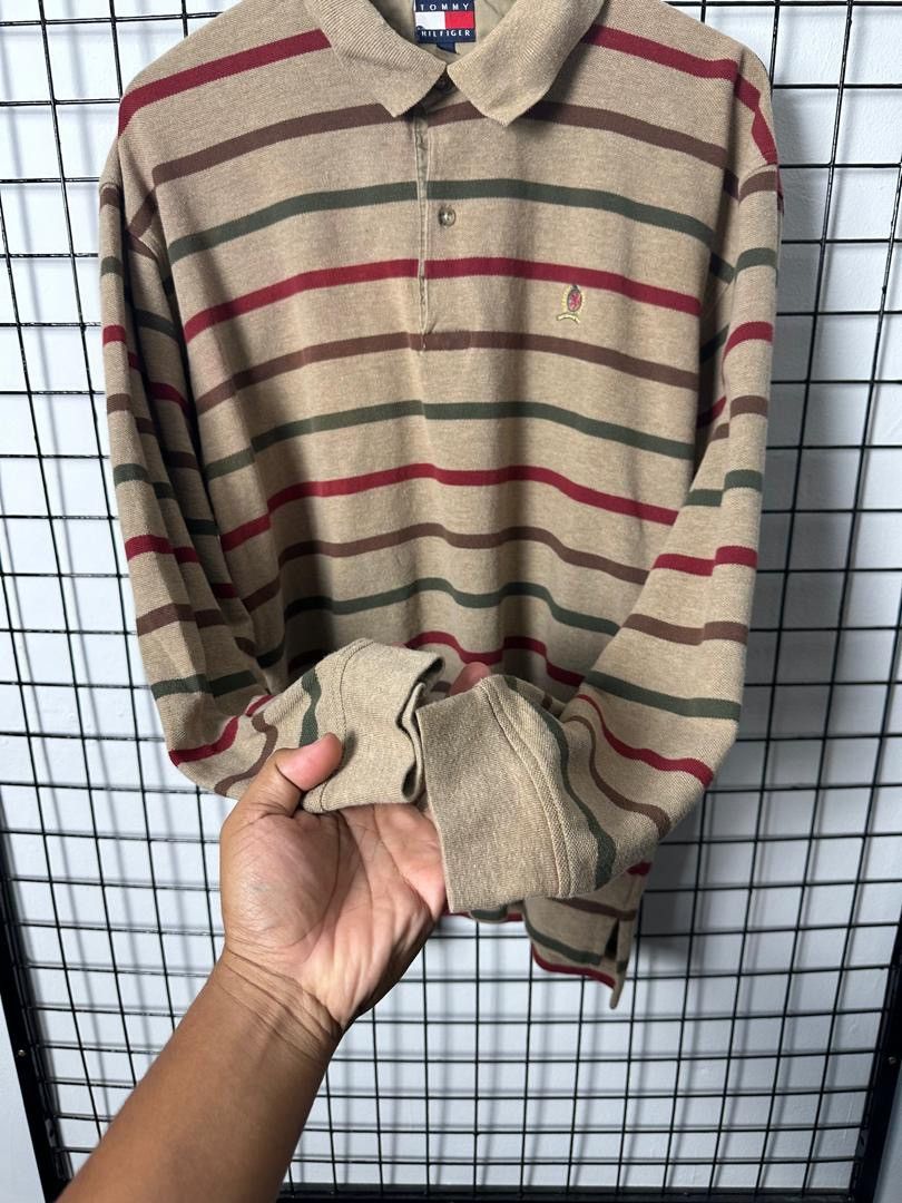 Other × Tommy Hilfiger TOMMY HILFIGER STRIPE LONGSLEEVE Size US XL / EU 56 / 4 - 4 Thumbnail