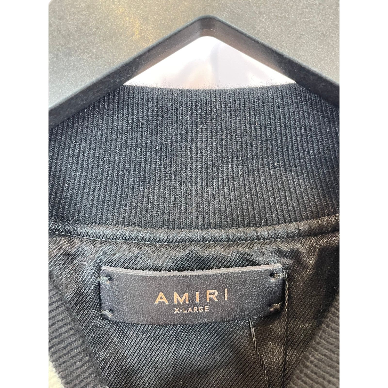 Amiri Amiri Varsity SilkFlames Old English Used XL Size US XL / EU 56 / 4 - 4 Thumbnail