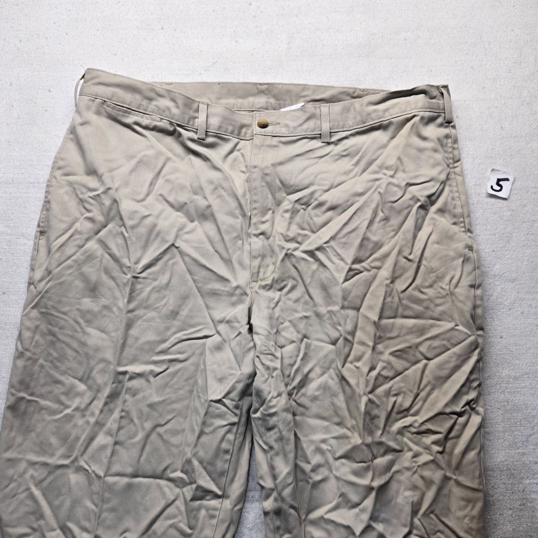 Vintage LL Bean Pants Stretch Tan Beige Classic Fit Adult Men's Size 40 x 28 Pants Dress Pants Stretch Beige Tan 40 Regular Mens Size US 40 / EU 56 - 2 Thumbnail