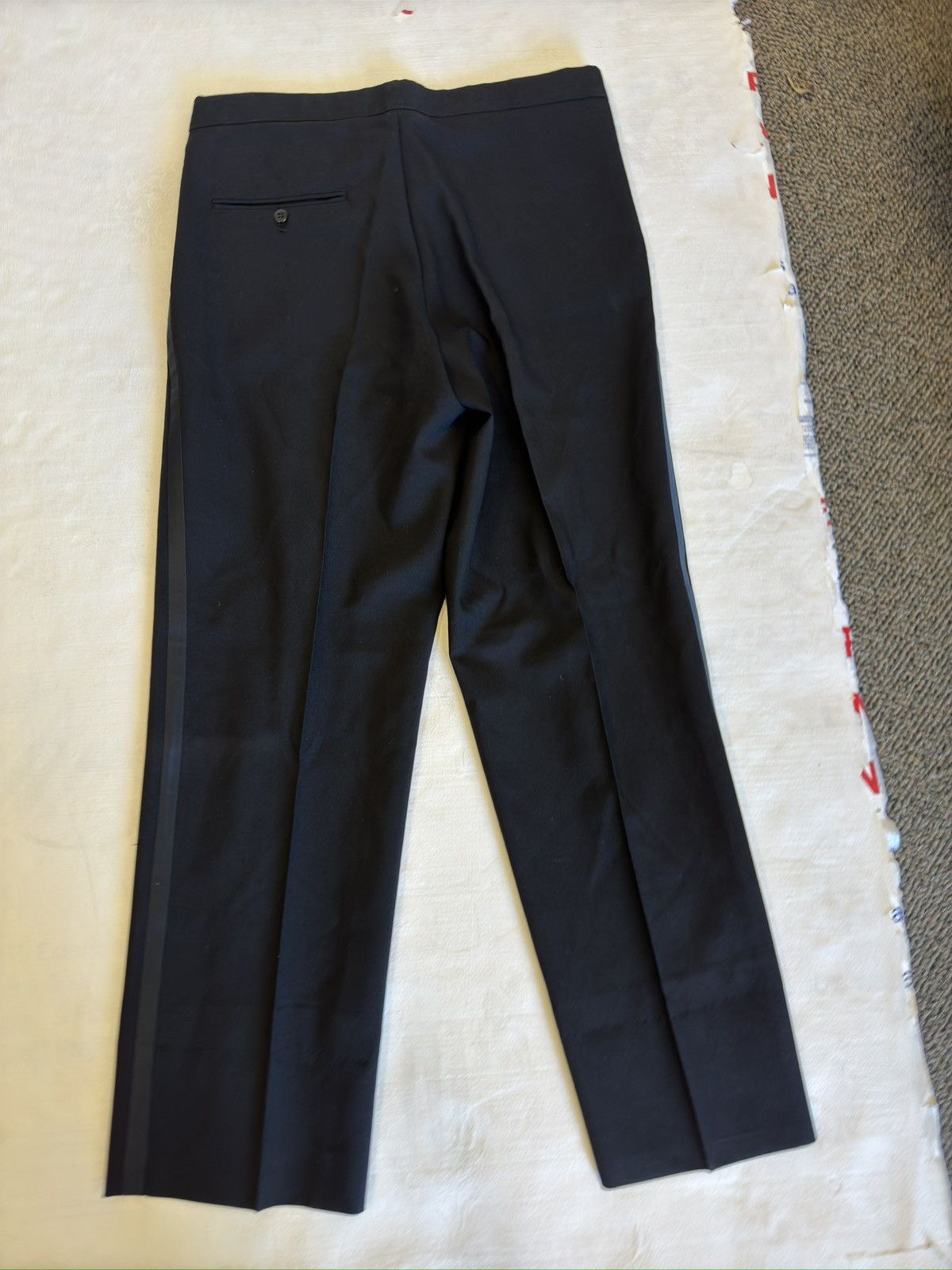 Chaps Ralph Lauren × Vintage CHAPS By RALPH LAUREN Vintage Peak Lapel Wool Tuxedo Size 42R - 10 Thumbnail
