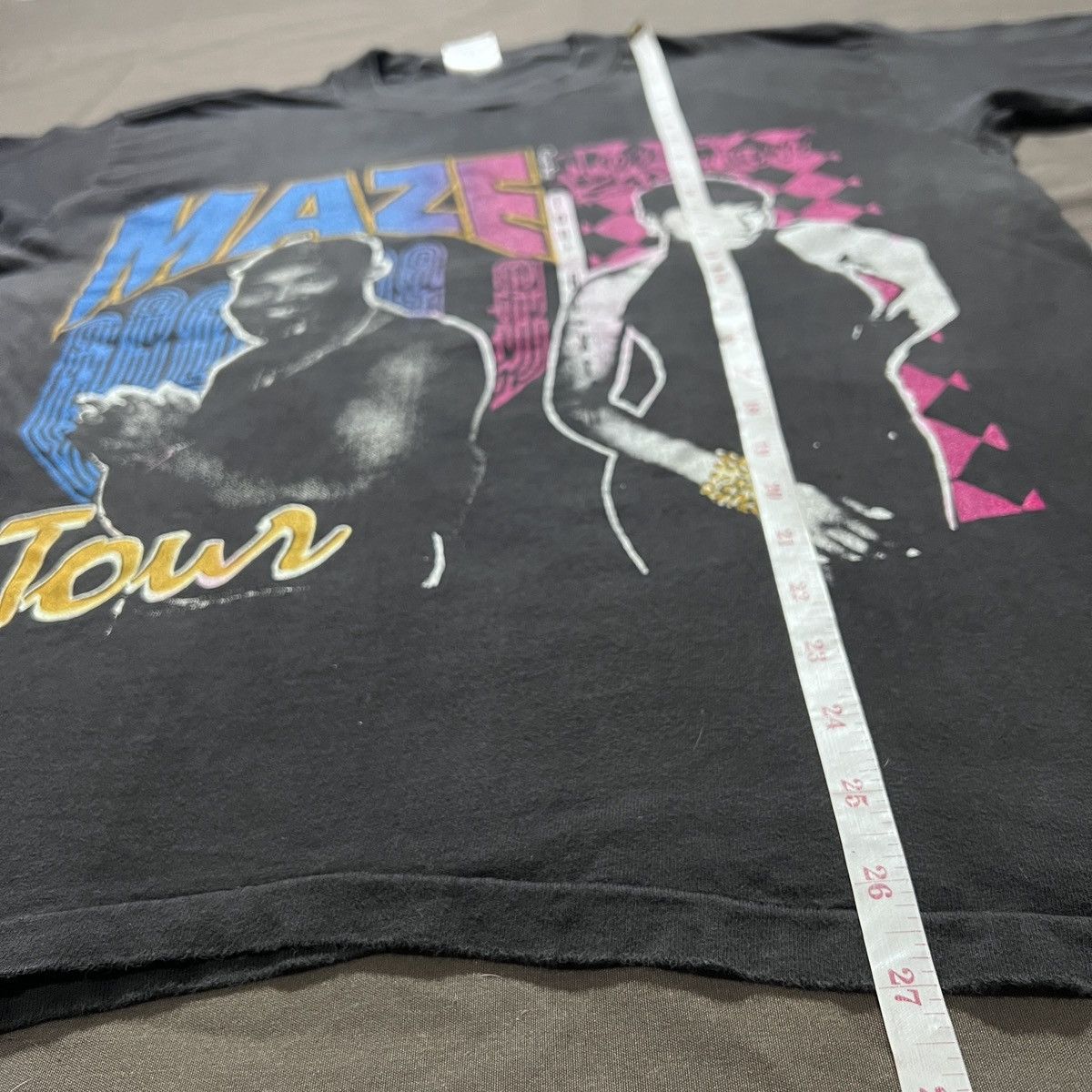 Rap Tees VTG 90s Maze Frankie Beverly Toni Braxton Tour R&B Soul Funk Size US L / EU 52-54 / 3 - 11 Thumbnail