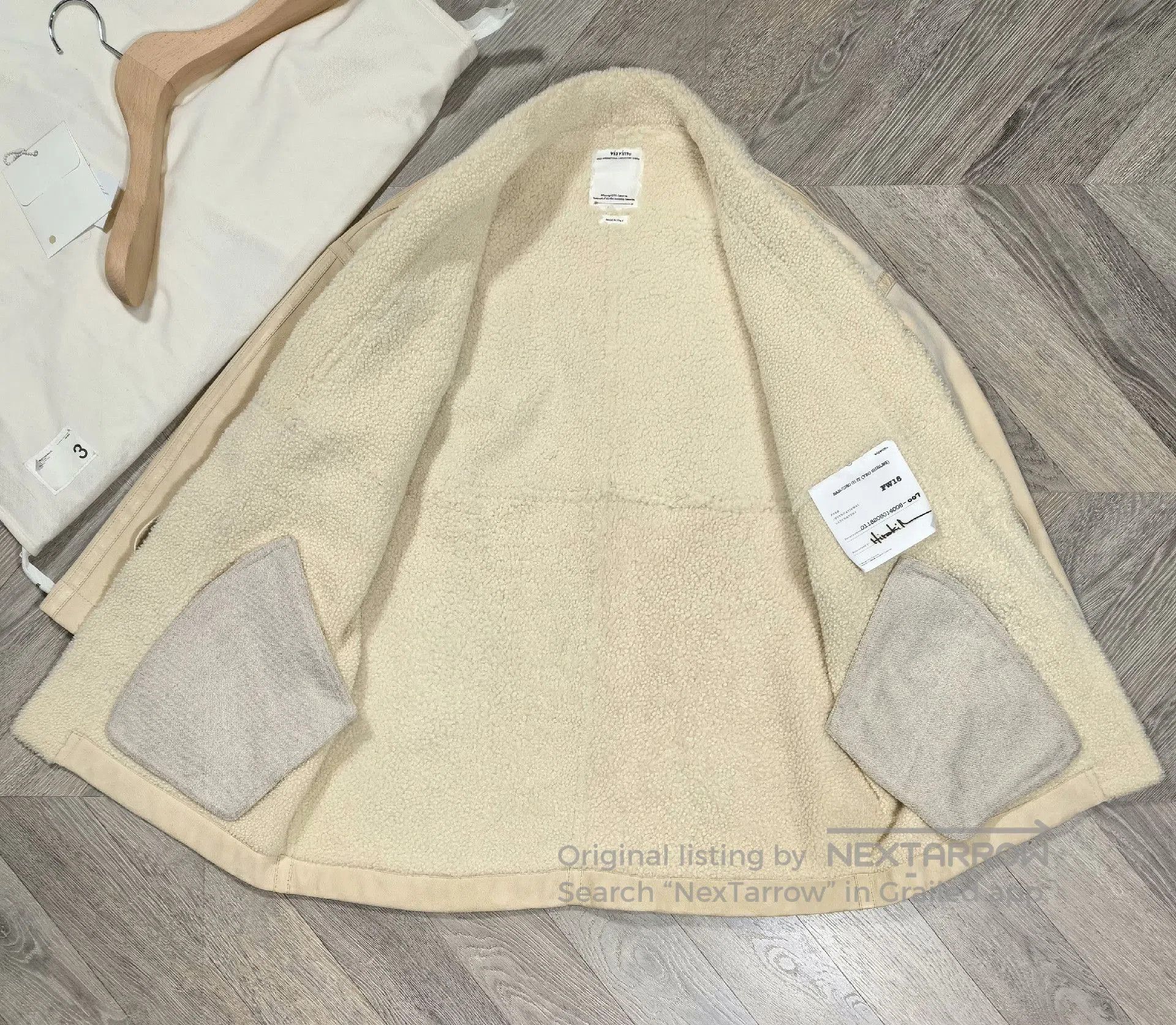 Visvim visvim sanjuro gi outerwear in ivory. Size US M / EU 48-50 / 2 - 3 Thumbnail