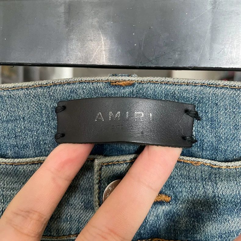 Amiri Amiri Washed blue jeans 2501-Nextarrow Size US 32 / EU 48 - 3 Thumbnail