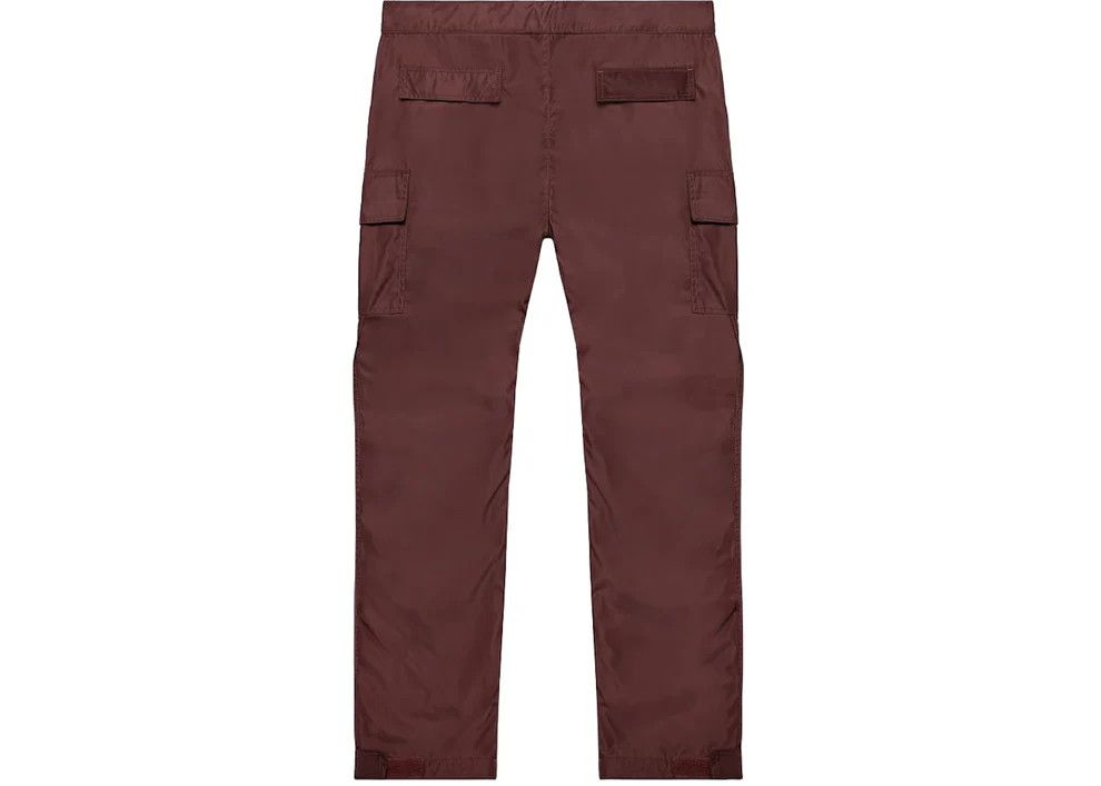 Fear of God Fear of God Nylon Snap Cargo Pants Merlot Size US 34 / EU 50 - 2 Thumbnail