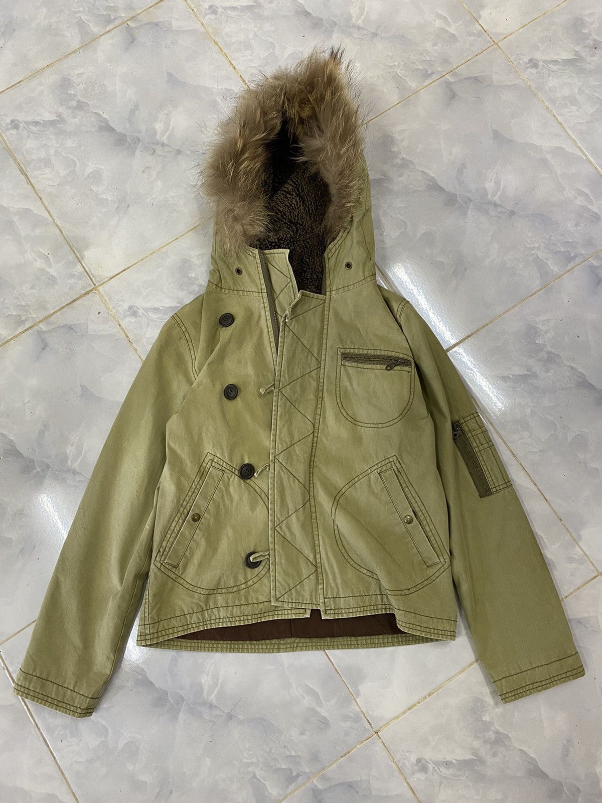 If Six Was Nine Curiosite Jacket Fur Lgb Style Size US S / EU 44-46 / 1 - 1 Thumbnail