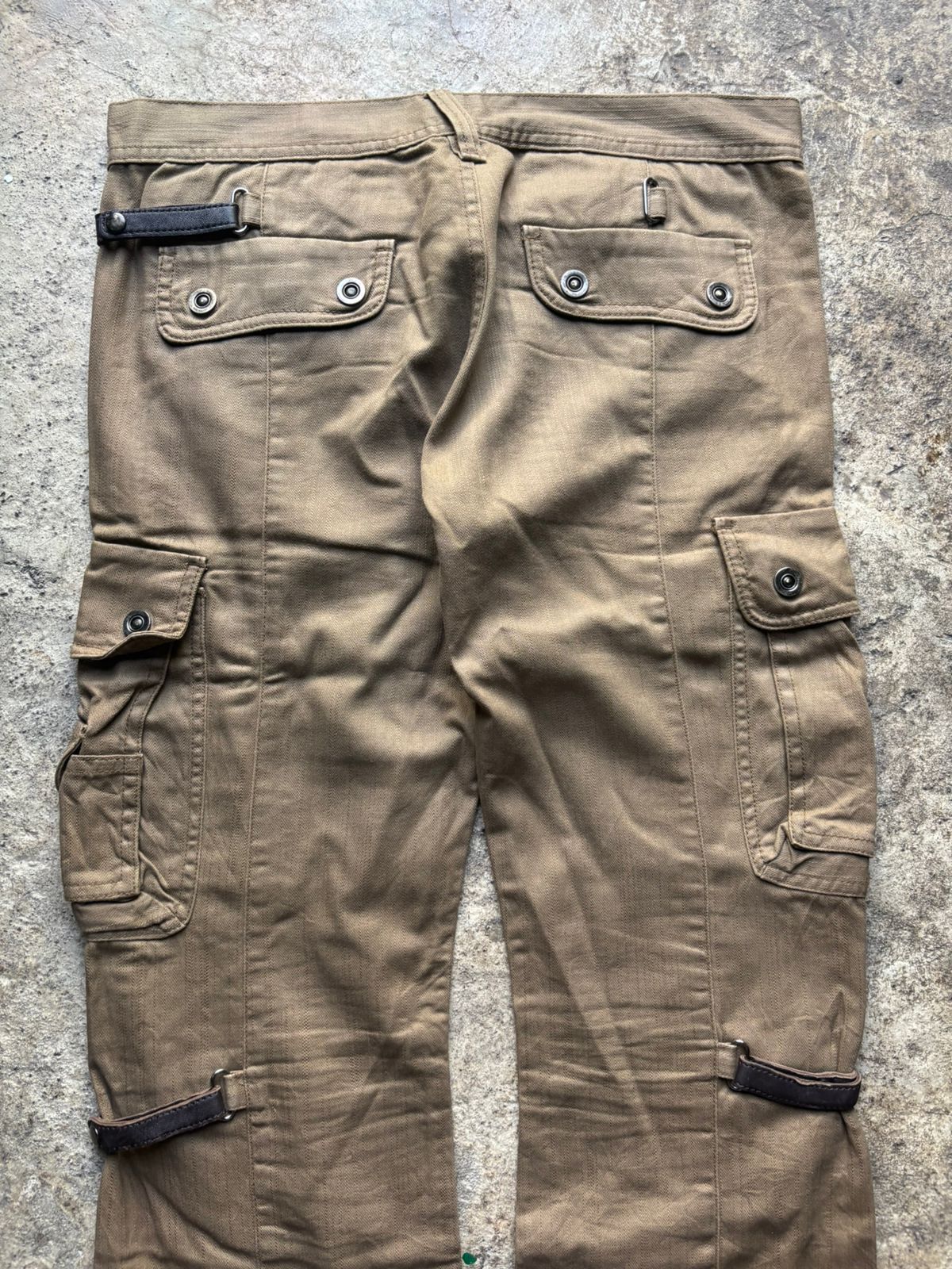Tornado Mart 2000s Tornado Mart Multipocket Bondage Cargo Pants Size US 34 / EU 50 - 10 Thumbnail