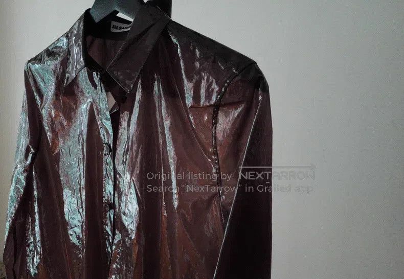 Jil Sander Jil Sander size 34 Transparent Plastic Shirt Size US S / EU 44-46 / 1 - 2 Thumbnail